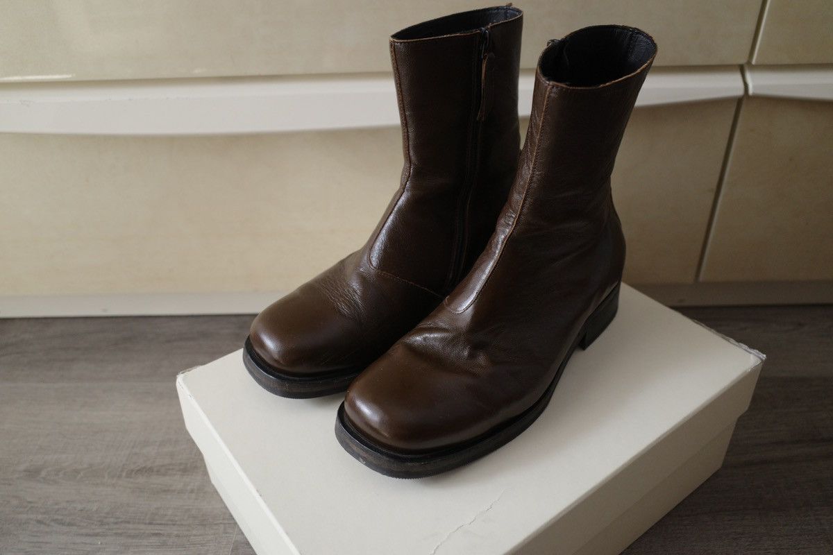 Our Legacy Olive brown OL camion boot | Grailed