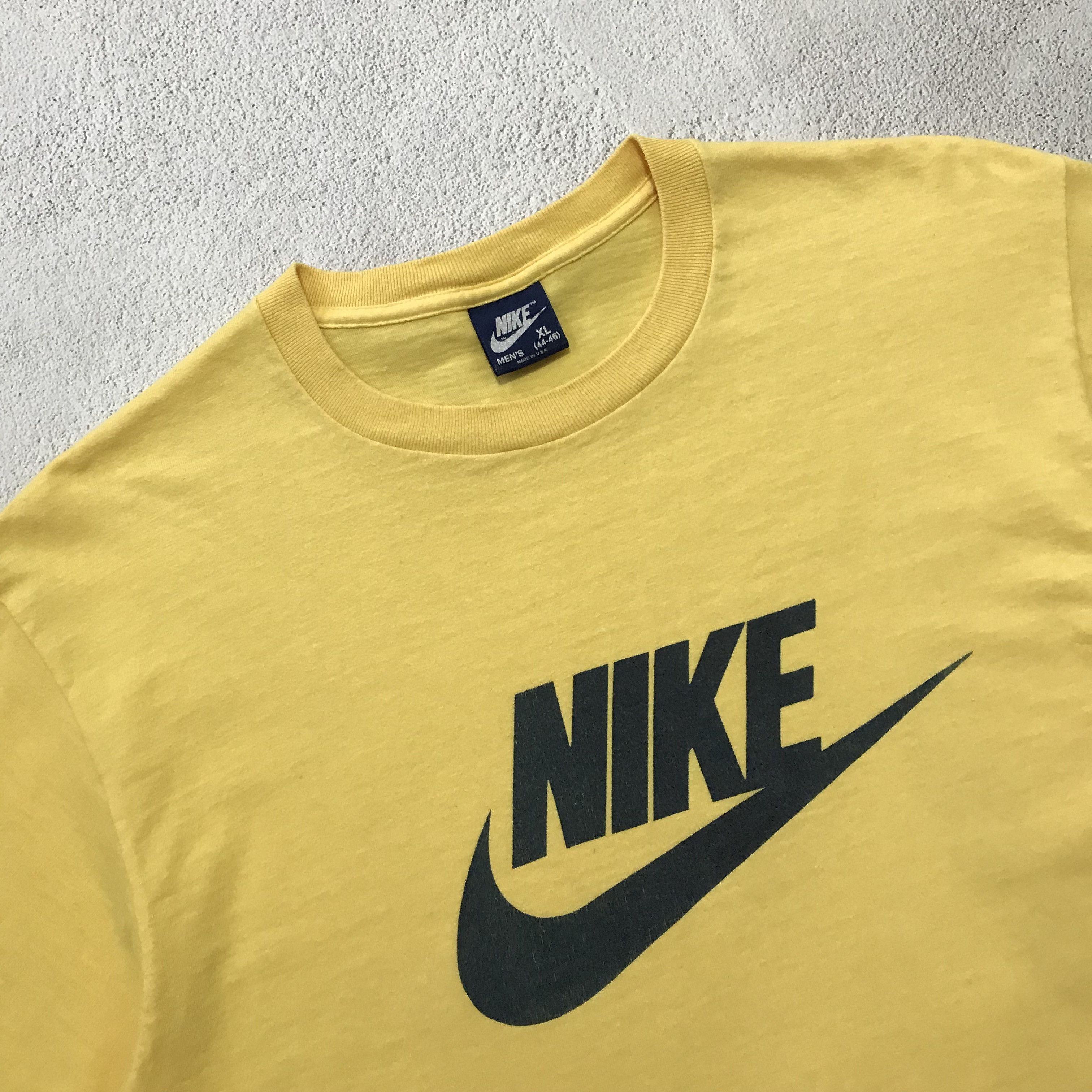 Nike NIKE Vintage Crewneck Long Sleeve Sweatshirt 80s USA Rare Size US XL / EU 56 / 4 - 5 Thumbnail