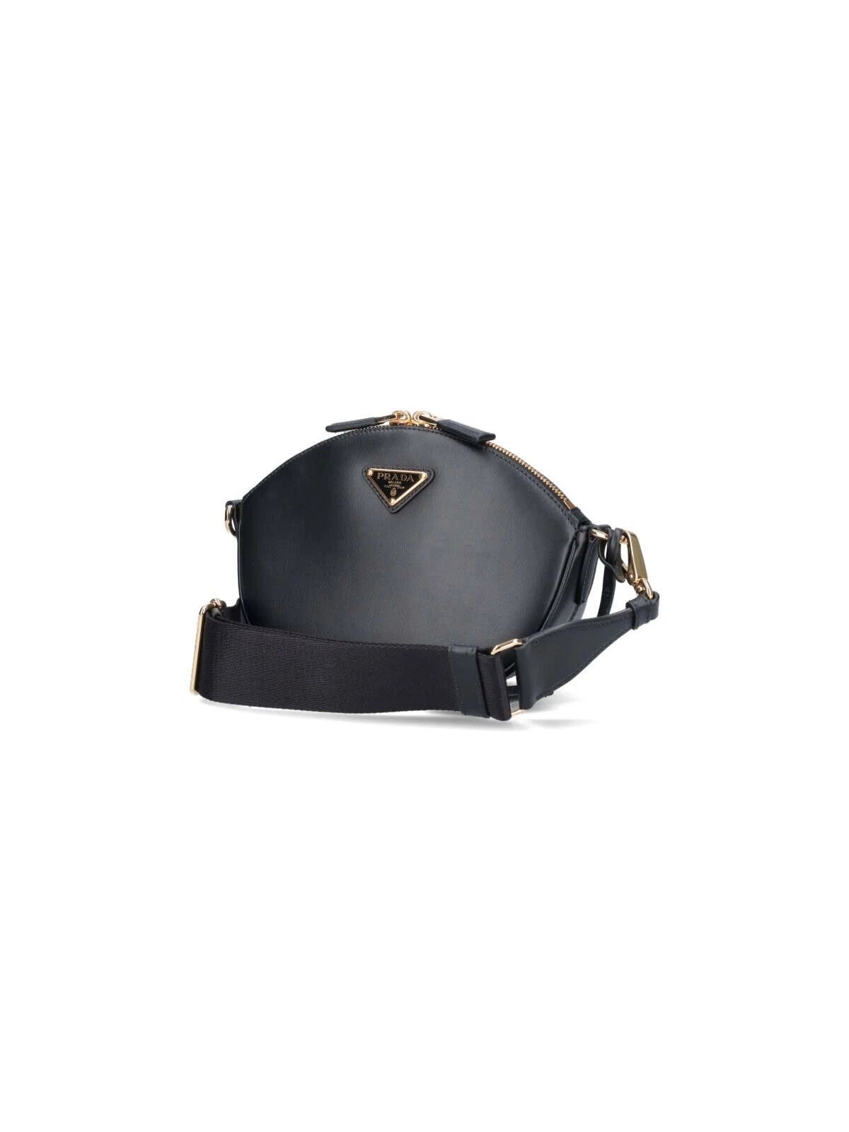 Prada PRADA Mini Black Leather Shoulder Bag New And Authentic Size ONE SIZE - 2 Thumbnail