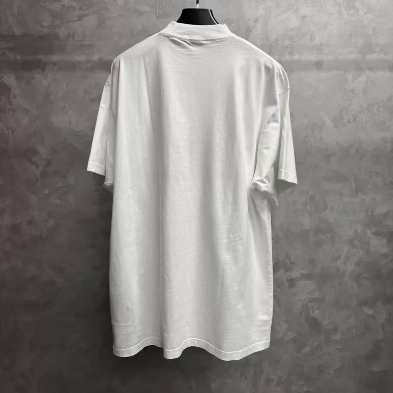 Balenciaga Balenciaga Adidas Logo Print Casual Short Sleeve Tshirt-250 Size US M / EU 48-50 / 2 - 2 Thumbnail