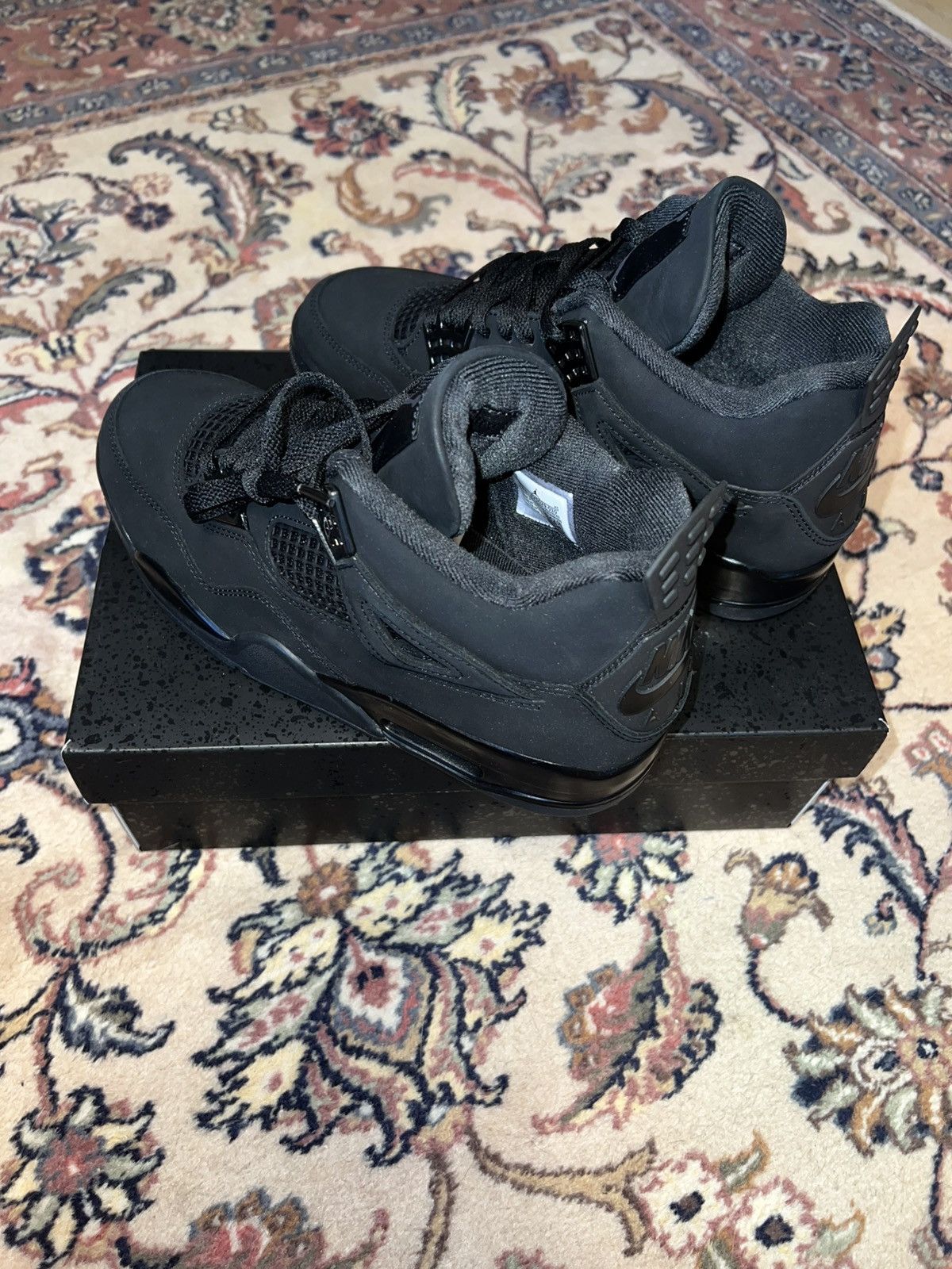 Jordan Brand Jordan 4 black cat 2025 Size US 9 / EU 42 - 10 Thumbnail