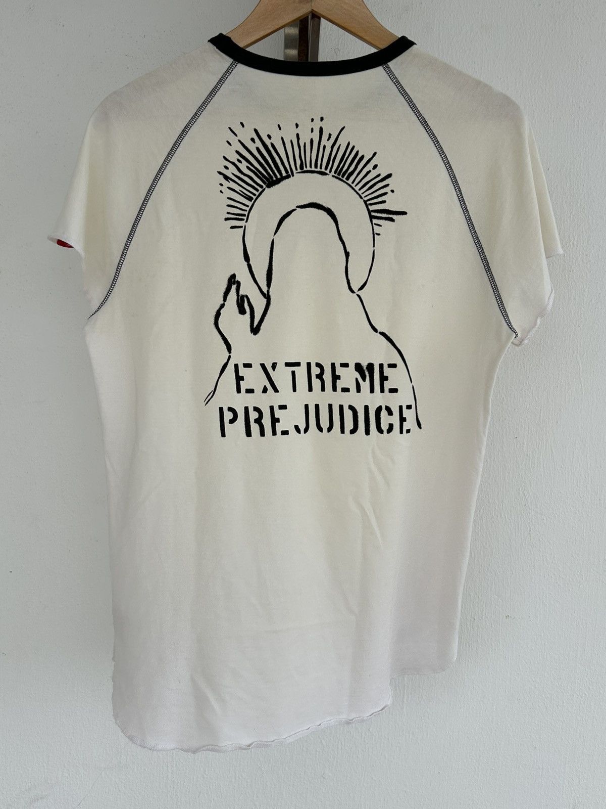 Wtaps Wtaps Extreme Prejudice Vintage White Punk Tee Size US M / EU 48-50 / 2 - 1 Thumbnail