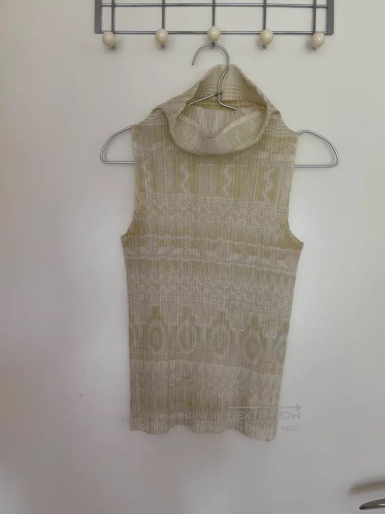 Issey Miyake Issey Miyake Sleeveless Tank Top Size L / US 10 / IT 46 - 2 Thumbnail