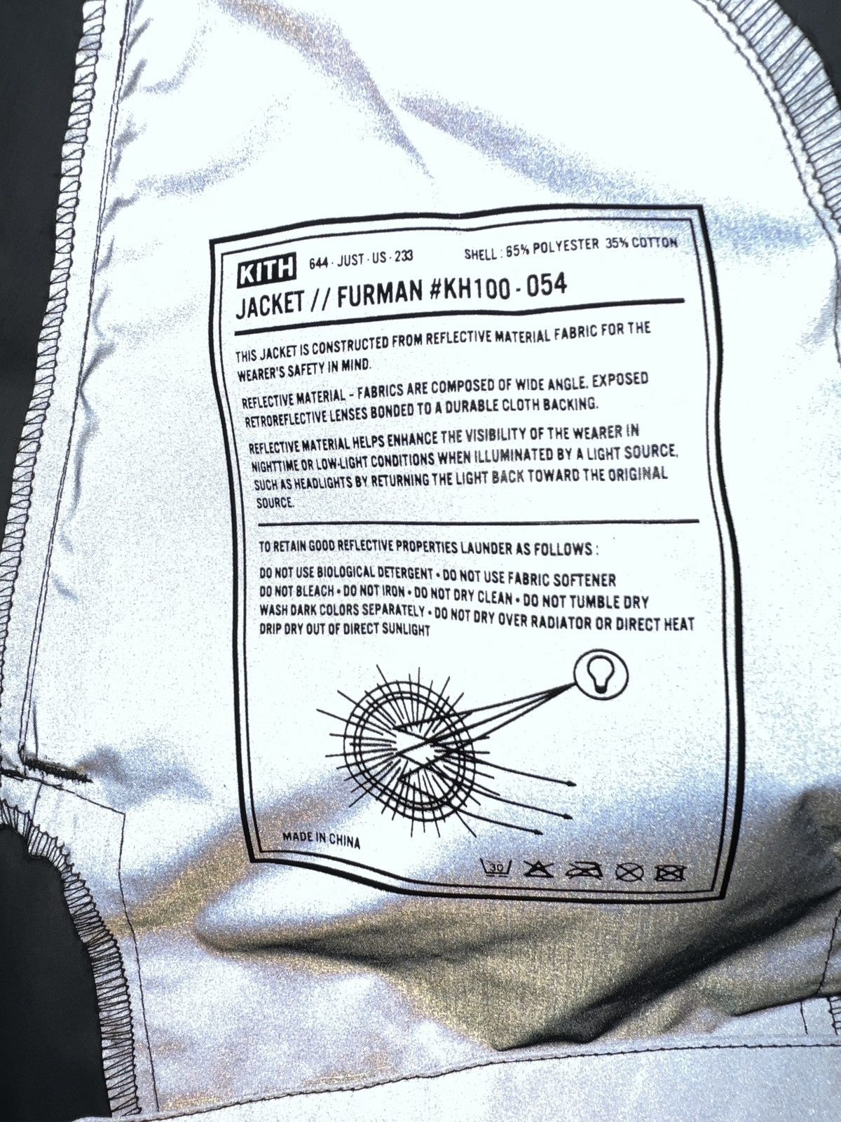 Kith KITH Classics Furman Jacket - 3M | Kith NYC (FINAL PRICE) Size US M / EU 48-50 / 2 - 7 Thumbnail