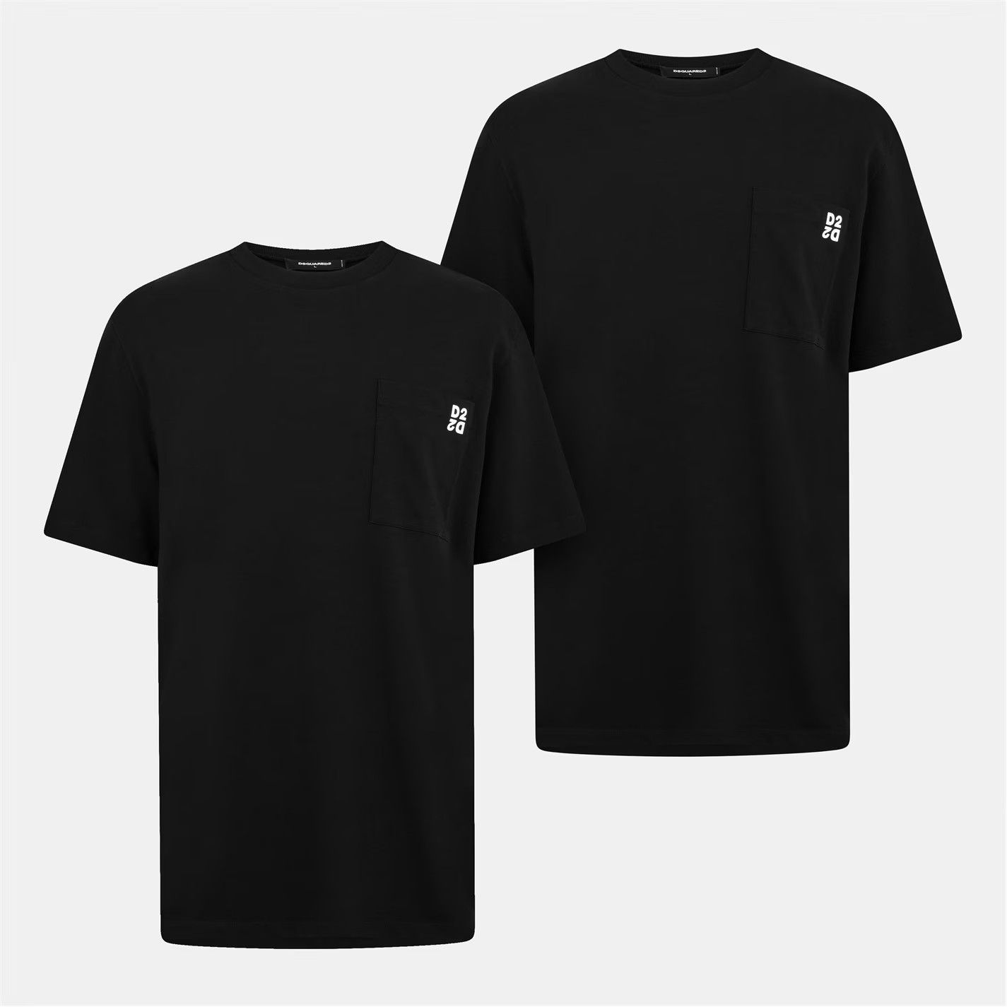 Dsquared2 o1g2r1mq0426 Soft Breathable T-Shirt in Black Size US L / EU 52-54 / 3 - 1 Thumbnail