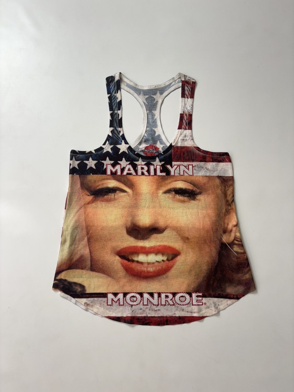 Other × Vintage MARILYN MONROE VINTAGE PRINTED FACE TANK TOP MERCH 00s Size S / US 4 / IT 40 - 1 Thumbnail