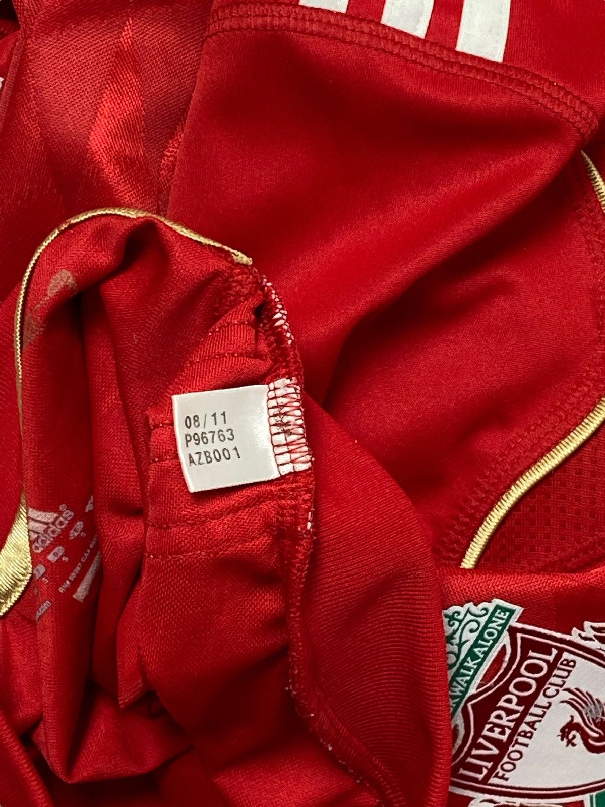Vintage 10' 11' Vintage LIVERPOOL ADIDAS Soccer Football Red Set Size US S / EU 44-46 / 1 - 8 Thumbnail