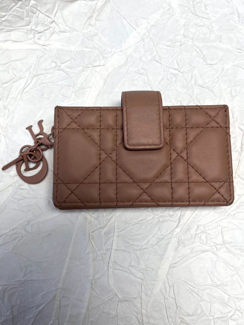 Dior Dior Pink Lambskin Accordion Wallet- DMC Size ONE SIZE - 1 Thumbnail