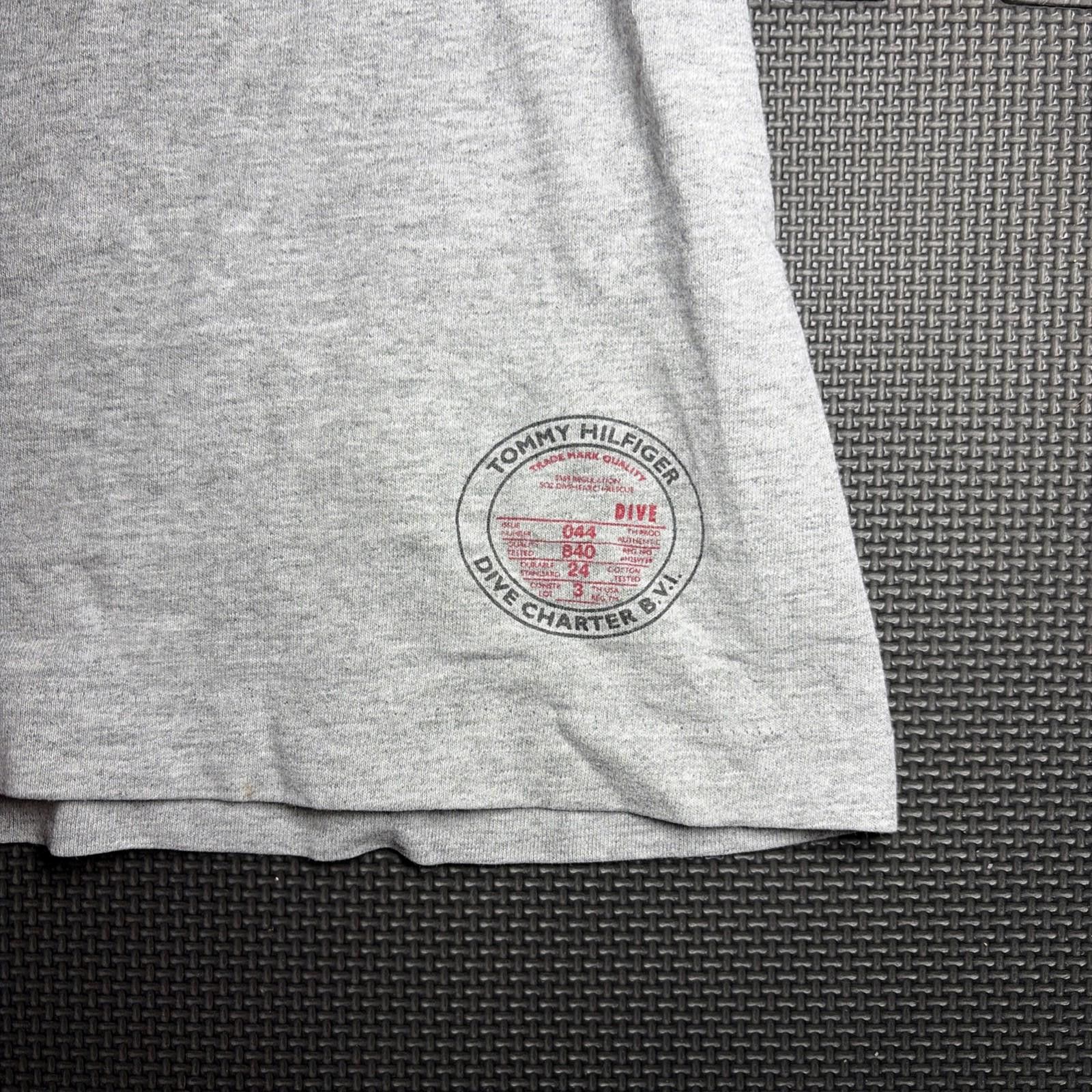 Tommy Hilfiger Vintage 90s Tommy Hilfiger Athletics Tank Top XL Gray Mens Size US XL / EU 56 / 4 - 4 Thumbnail