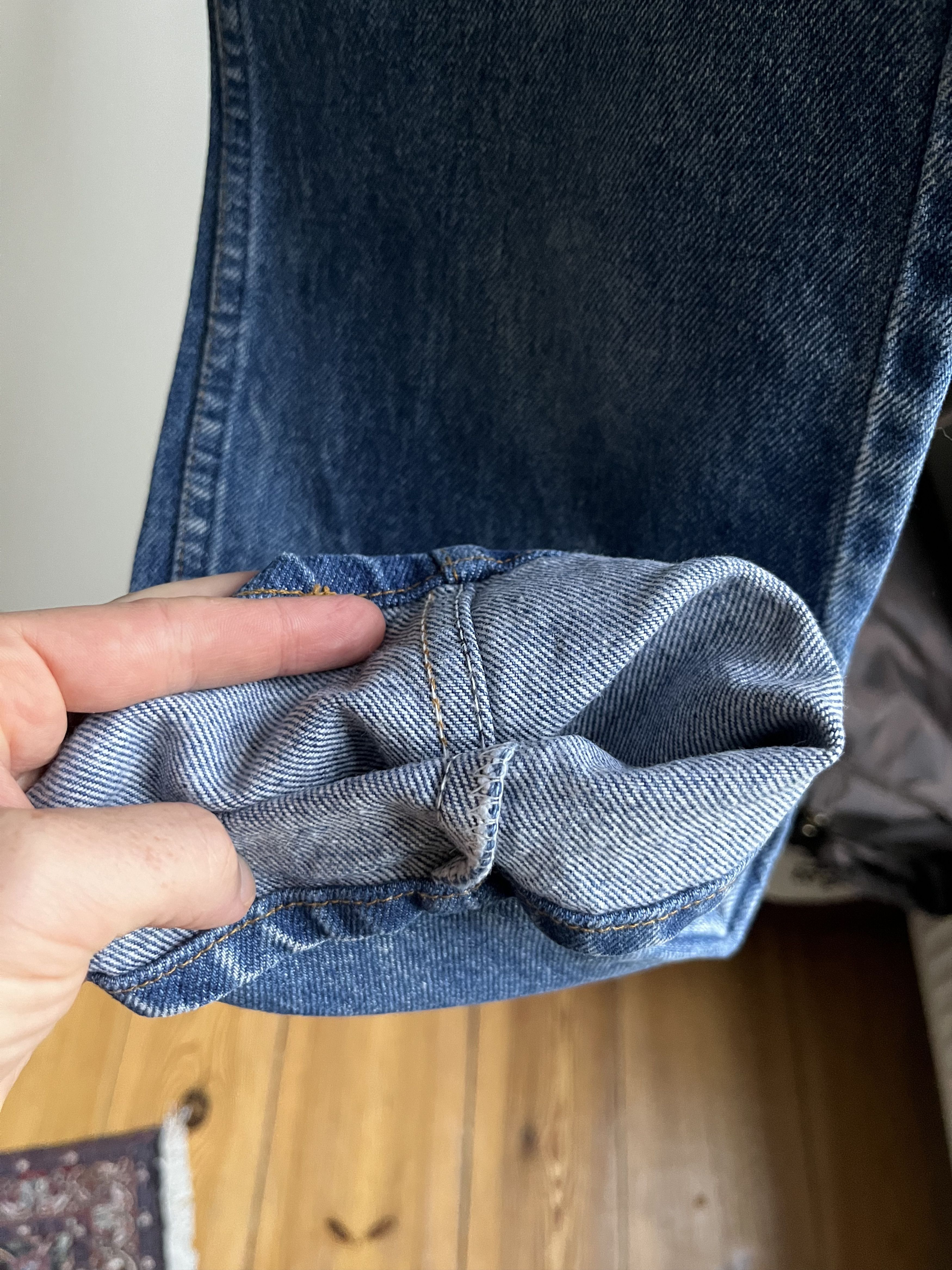 Levi's Vintage Levis 505 Jeans, Made In USA, W34 (=W32 heute), L30 Size US 34 / EU 50 - 5 Thumbnail