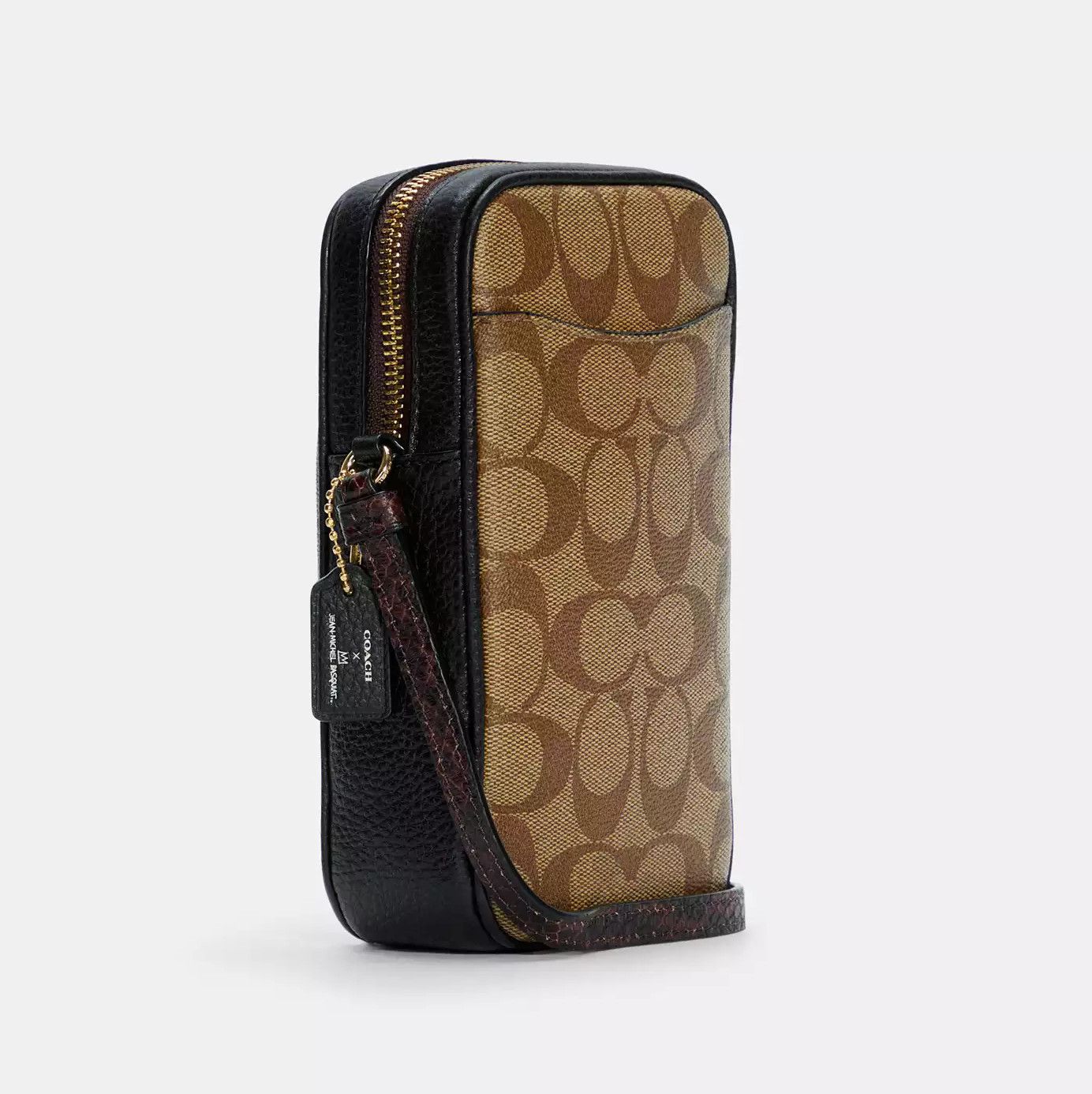 Coach Coach X Jean Michel Basquiat North/South Zip Crossbody C5585 Size ONE SIZE - 8 Thumbnail