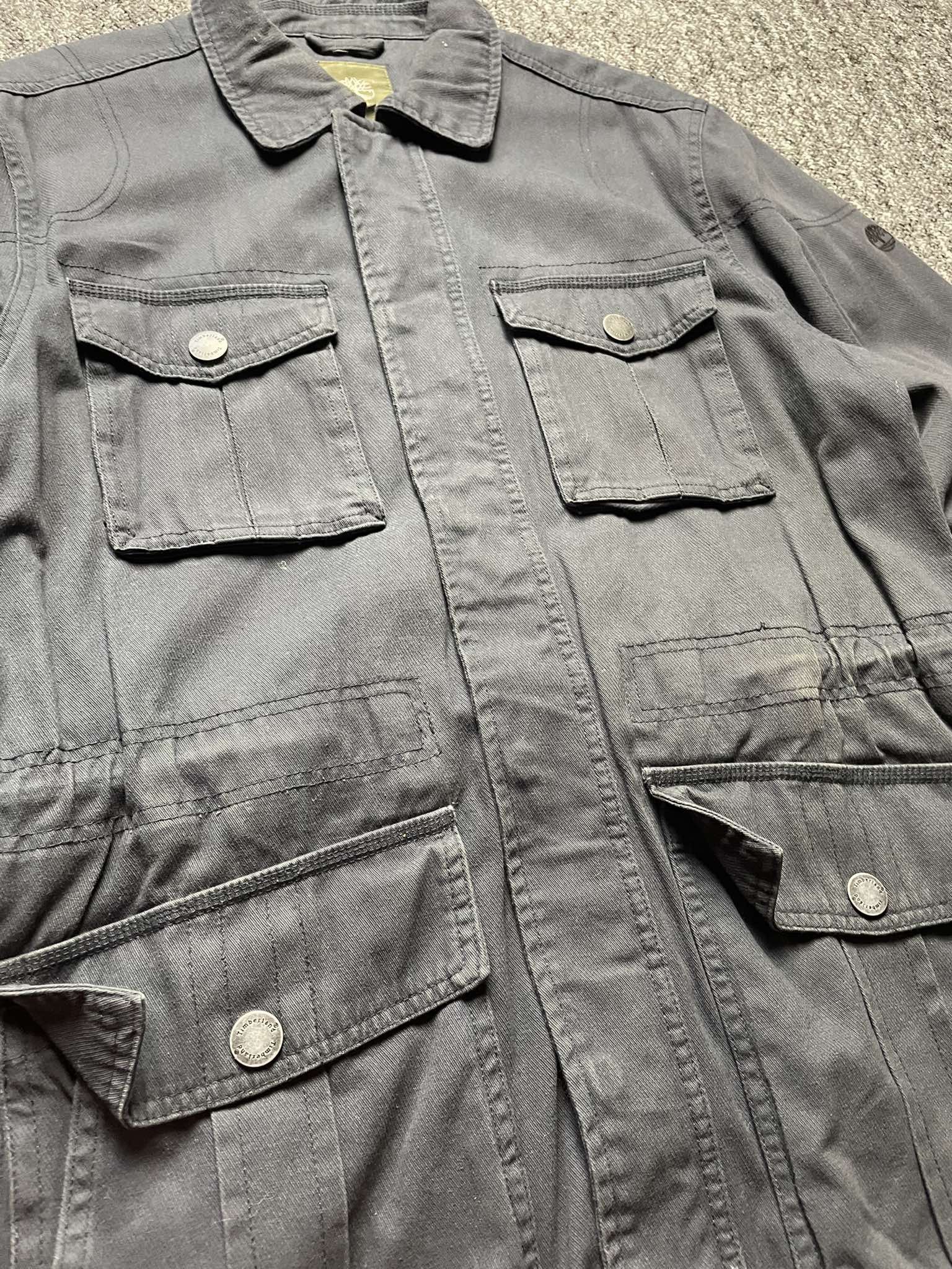 Timberland × Vintage Vintage parkas coat Timbelrand logo affliction avant garde Size US M / EU 48-50 / 2 - 3 Thumbnail