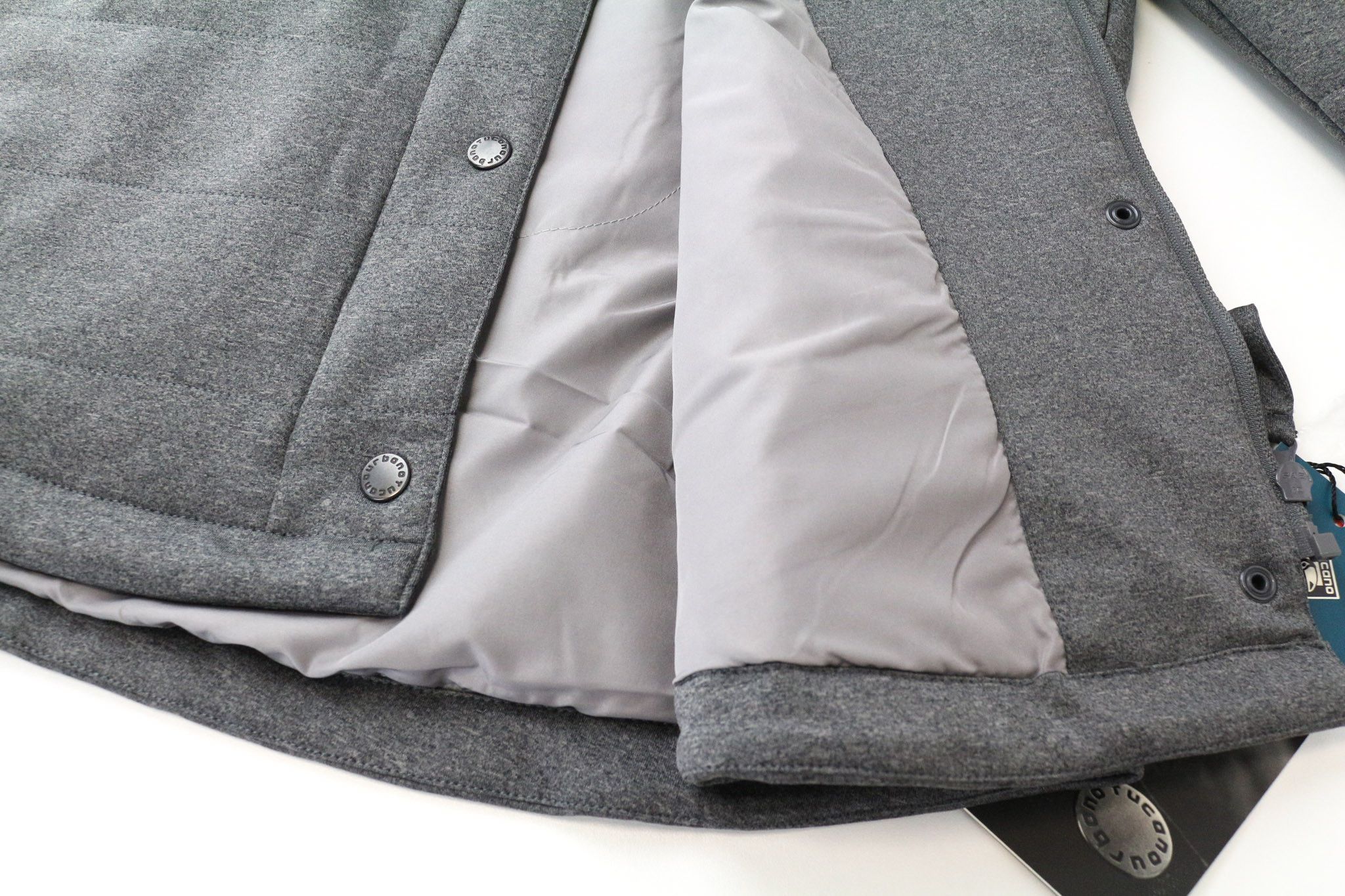 Other WILMA EU40 Grey Waterproof Padded Moto Jacket 75589 Size L / US 10 / IT 46 - 8 Thumbnail