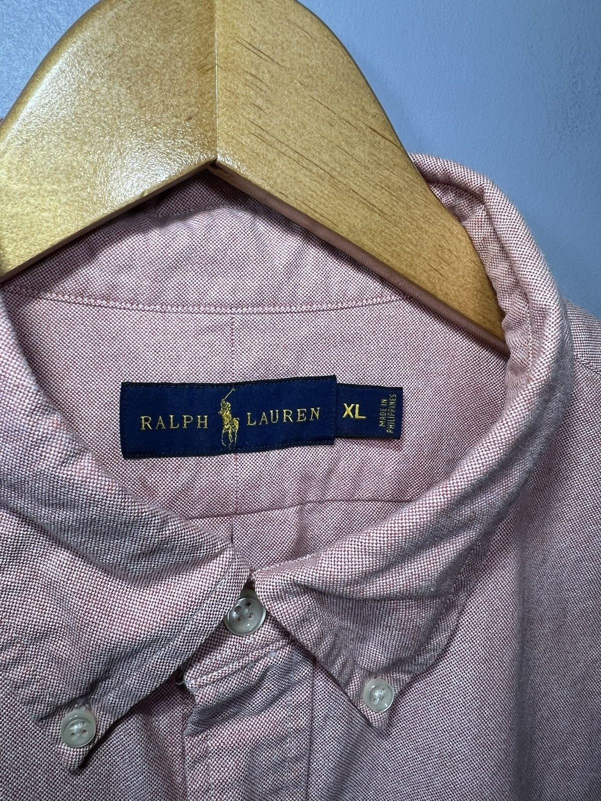 Polo Ralph Lauren Polo Ralph Lauren Oxford Shirt Men’s Sz XL Red Heather Size US XL / EU 56 / 4 - 6 Thumbnail