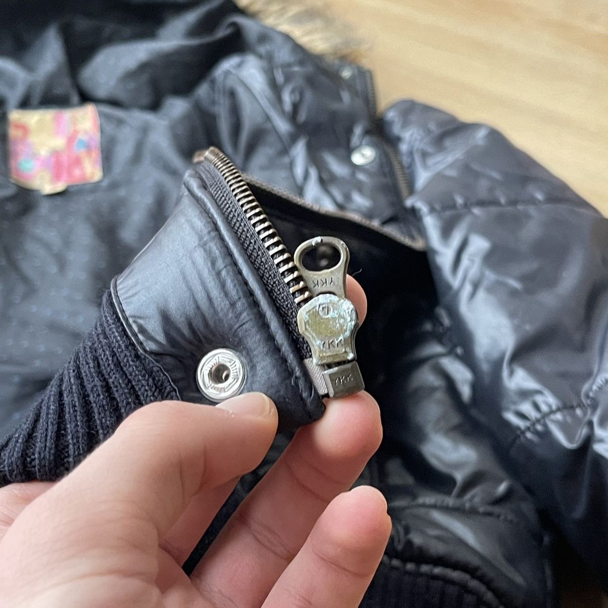 If Six Was Nine Vintage Fur Bomber Jacket LGB Style Size M / US 6-8 / IT 42-44 - 15 Thumbnail