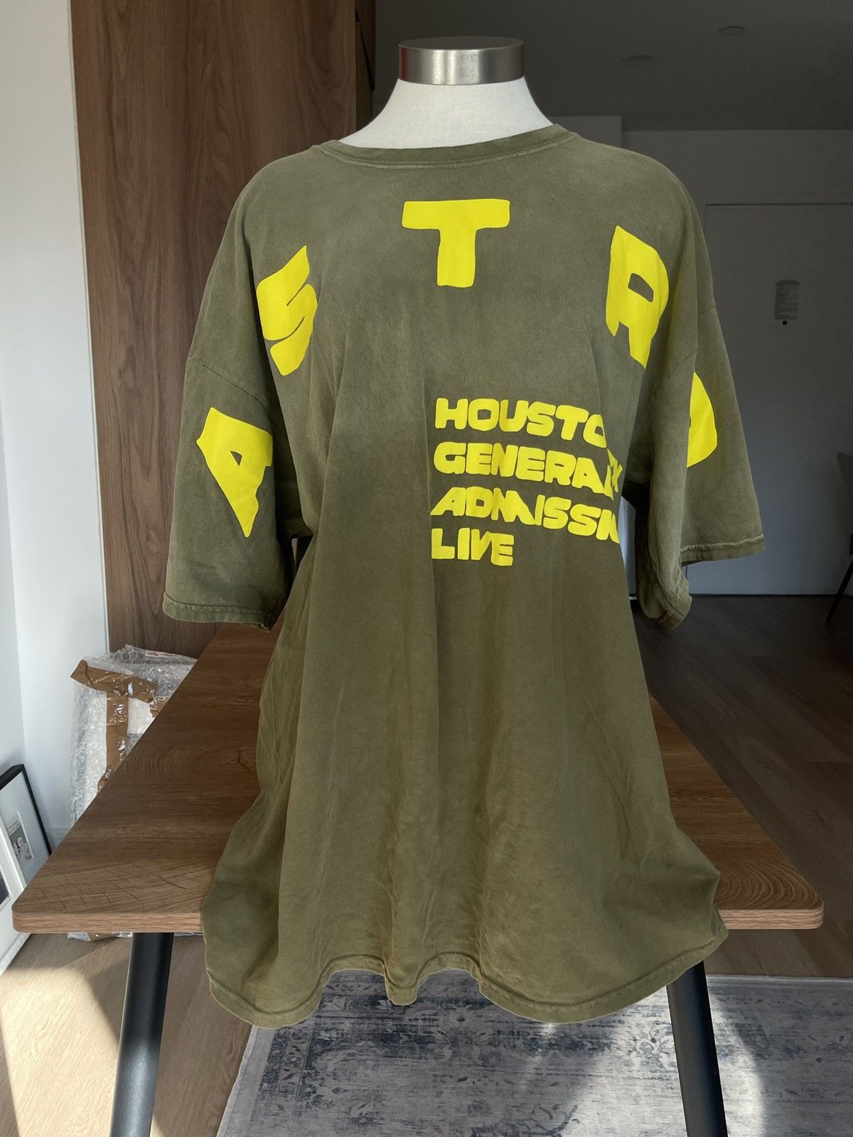 Astro World Live - Green Tshirt - 2019