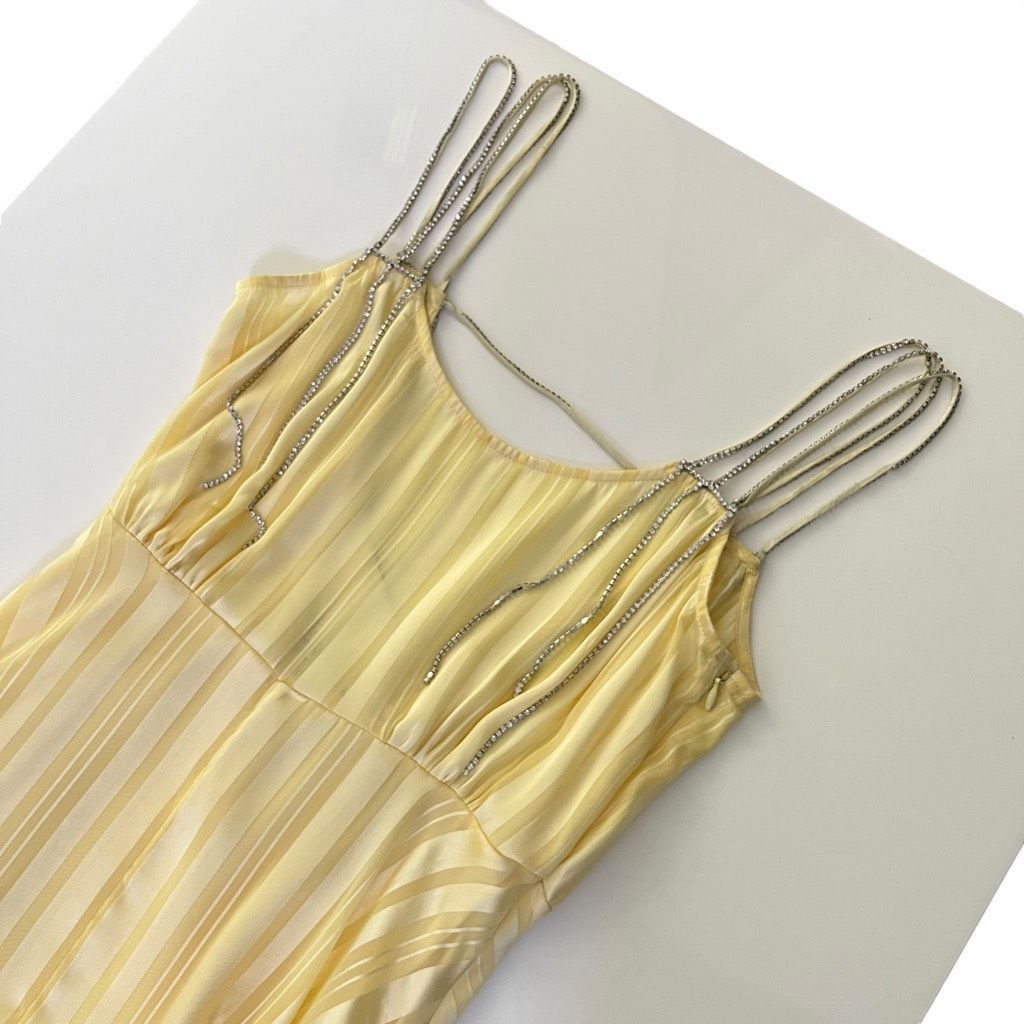 LoveShackFancy LoveShackFancy Darralis Dress in Soft Yellow Size XS / US 0-2 / IT 36-38 - 3 Thumbnail