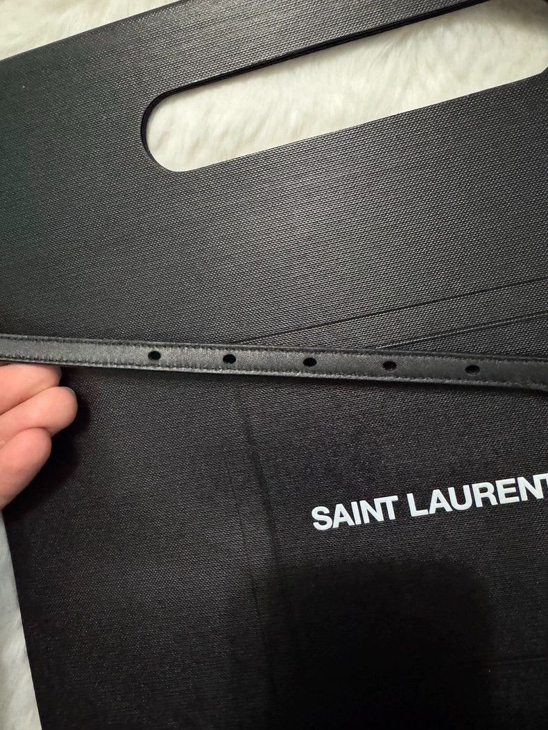 Saint Laurent Paris Saint laurent paris Carved Belt 2506-Nextarrow Size ONE SIZE - 6 Thumbnail