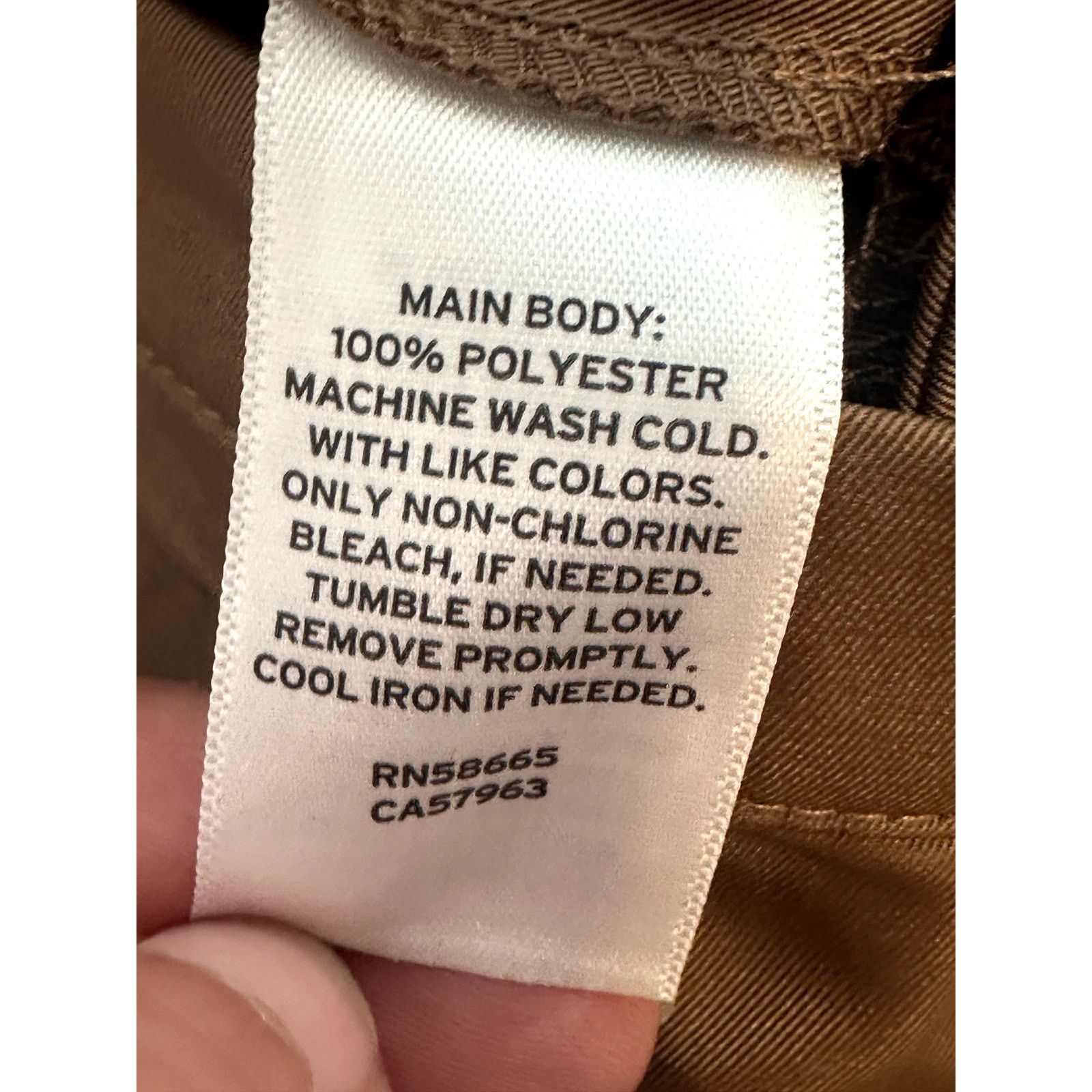 BP. Bp Womens Brown Cargo Pants Side Pockets Straight Fit XS NWT Size 26" / US 2 / IT 38 - 9 Thumbnail