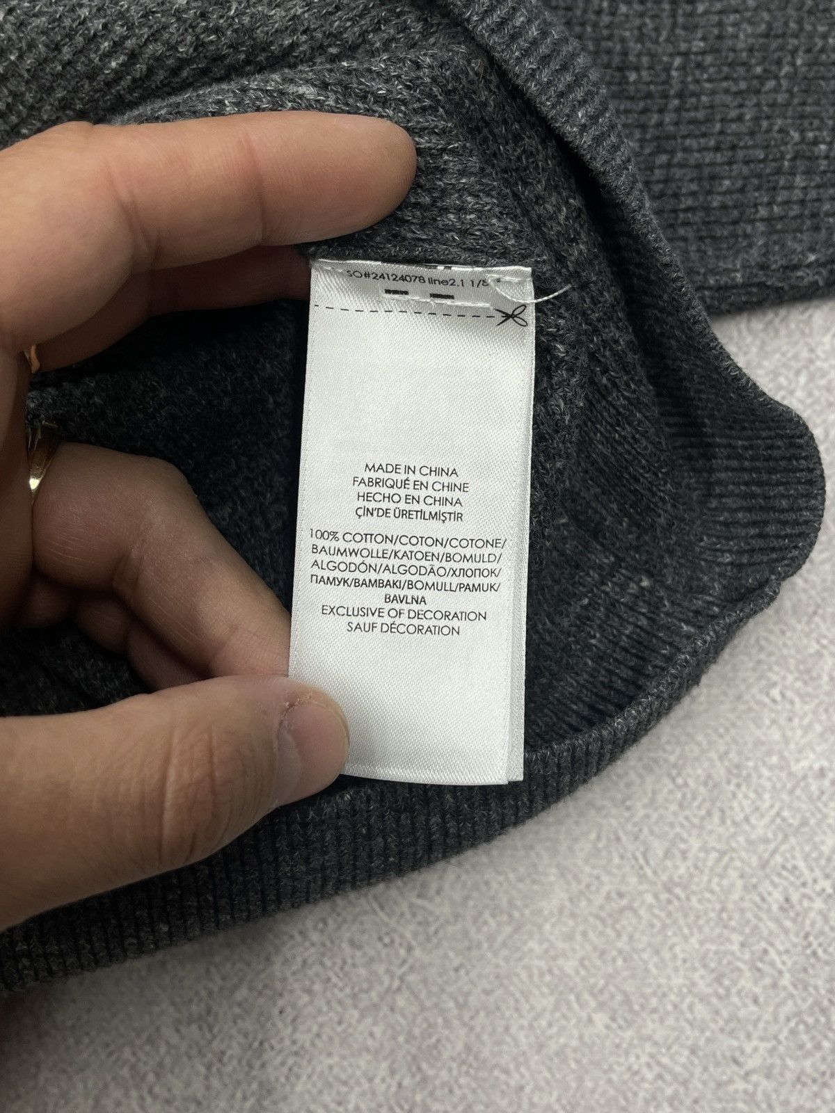 Polo Ralph Lauren Mens Polo Ralph Lauren Half Zip 1/4 Grey Pullover Y2K Rugby Size US L / EU 52-54 / 3 - 9 Thumbnail