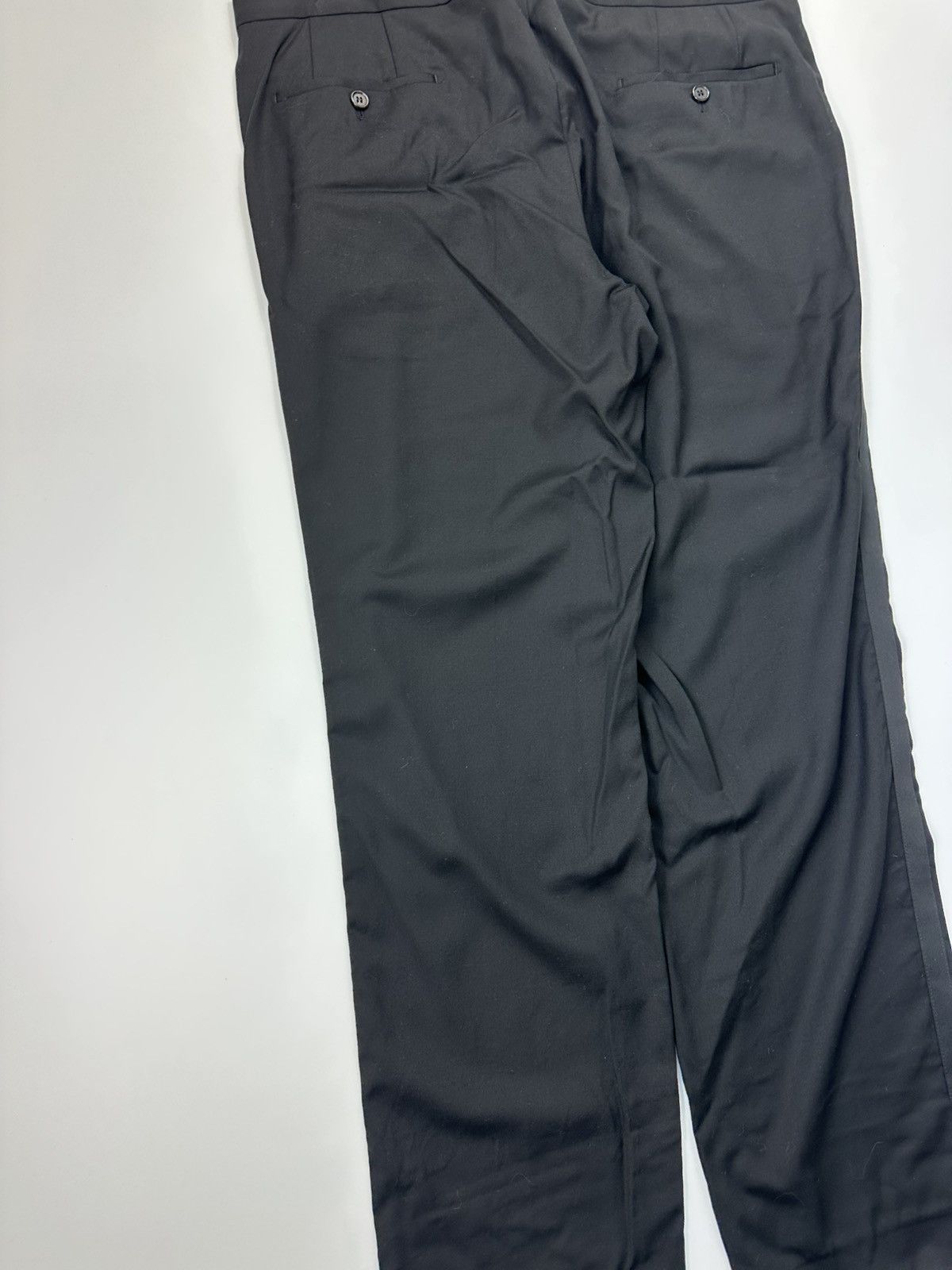 Hugo Boss Hugo Boss Dress Pantd 44R US Size Silk Black Size US 40 / EU 56 - 10 Thumbnail