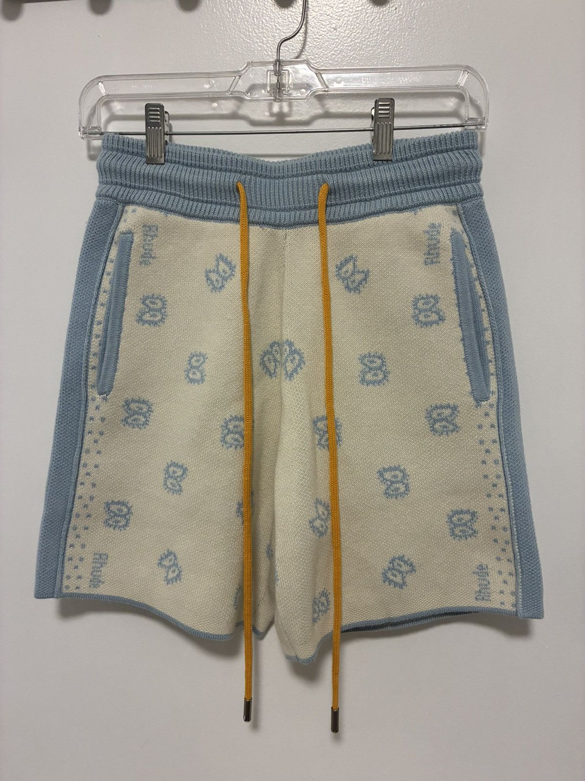 Rhude Rhude Banco Knit Shorts Size US 30 / EU 46 - 2 Thumbnail
