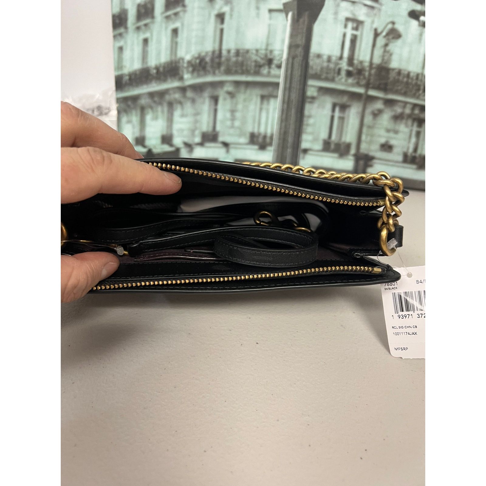 Coach Coach 78801 Signature Chain Crossbody Size ONE SIZE - 4 Thumbnail