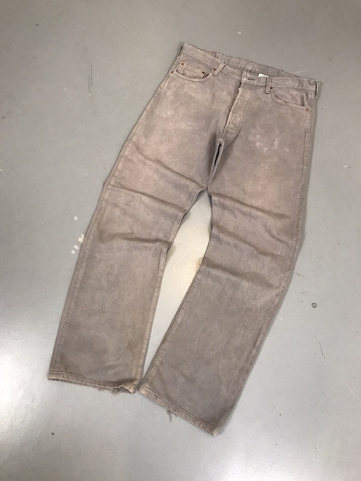 Levi's × Vintage Vintage Levi’s 501 faded rare denim Size US 37 - 2 Thumbnail
