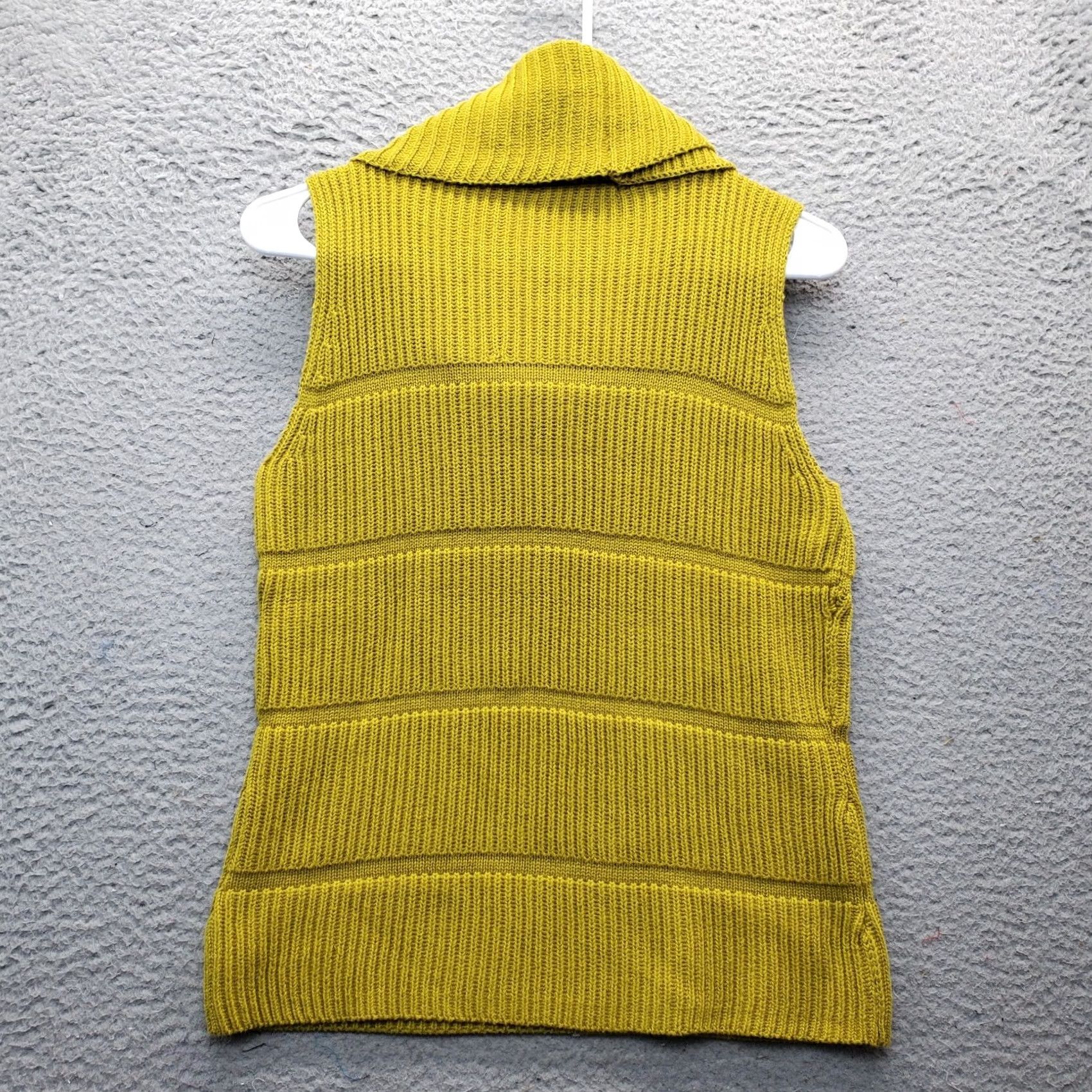 Kenneth Cole Kenneth Cole New York Sweater Womens Small Green Sleeveless Cowl Neck Pullover Size S / US 4 / IT 40 - 2 Thumbnail