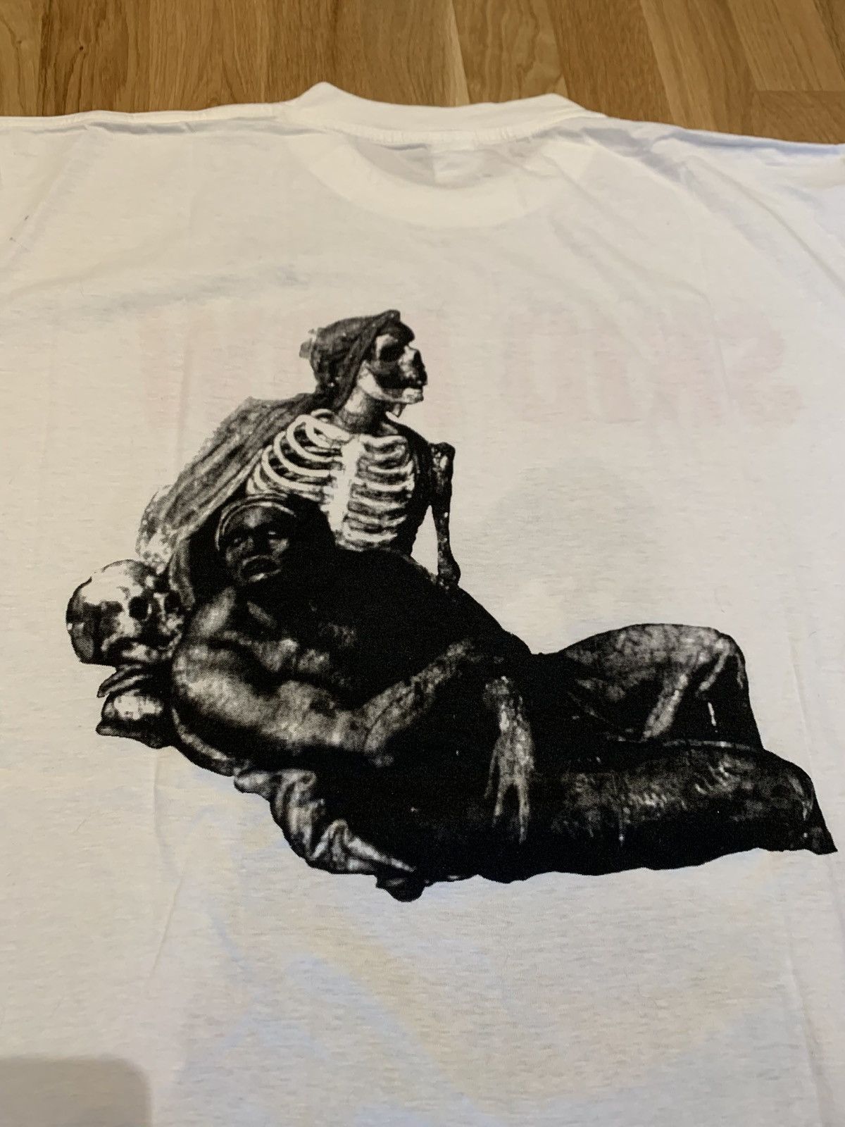 Vintage Rare Vintage Skid Row Francisco Goya 1995 T Short Size US XL / EU 56 / 4 - 4 Thumbnail