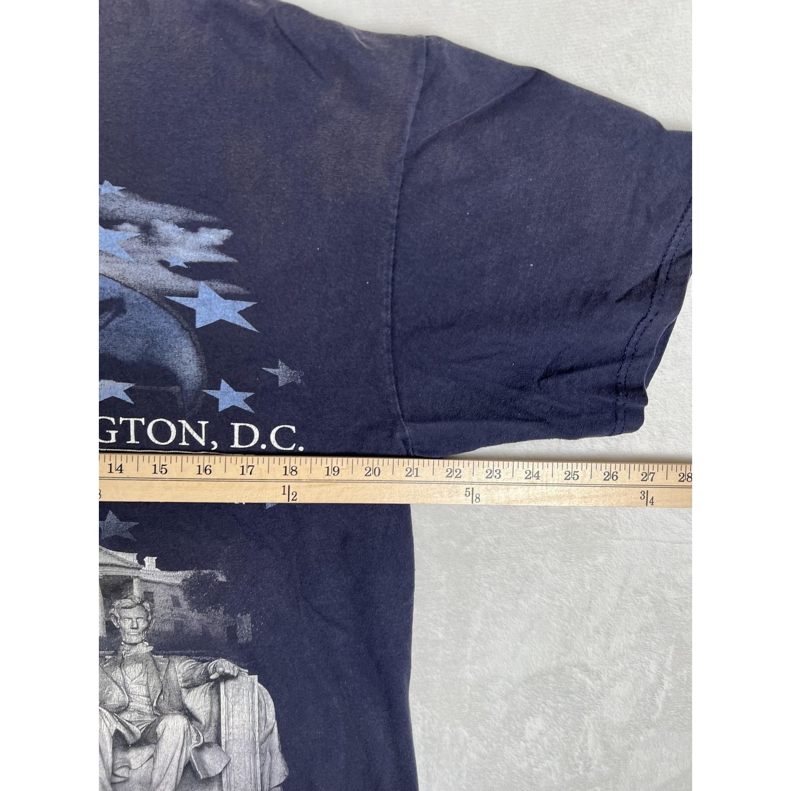 Other Vintage Smithsonian Washington DC Shirt Mens Large Navy Blue Size US L / EU 52-54 / 3 - 9 Thumbnail