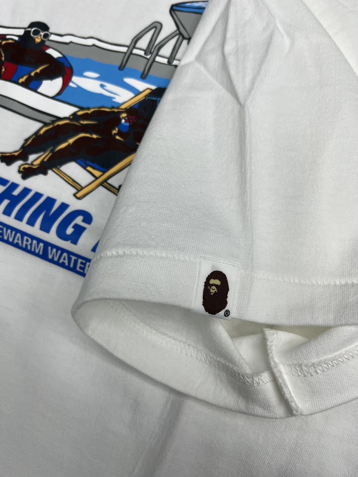 Bape Bape Poolside T-Shirt Size US L / EU 52-54 / 3 - 3 Thumbnail