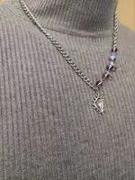VIBE Heart Punk Necklace Chain Choker Size ONE SIZE - 4 Thumbnail
