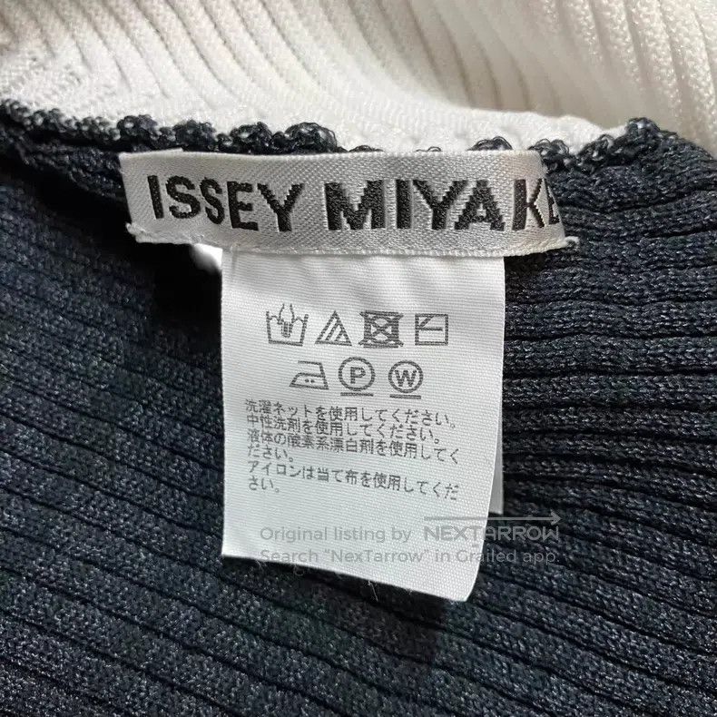 Issey Miyake Issey Miyake Black and White Color-blocked Dress Size M / US 6-8 / IT 42-44 - 5 Thumbnail