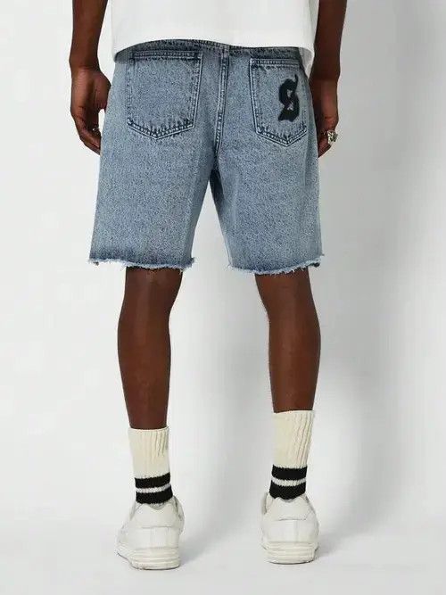 Other Akahori x Ruuko Denim Jeans DRIP Shorts Jorts Size US 32 / EU 48 - 4 Thumbnail
