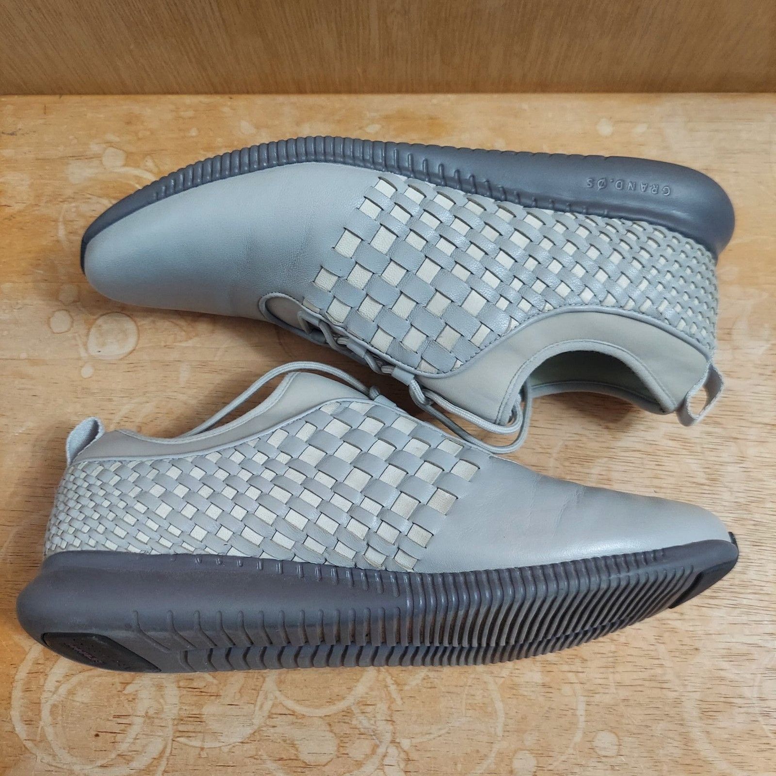 Cole Haan Cole Haan StudioGrand Women's US 8.5 B Grey Leather Shoes Size US 8.5 / IT 38.5 - 6 Thumbnail