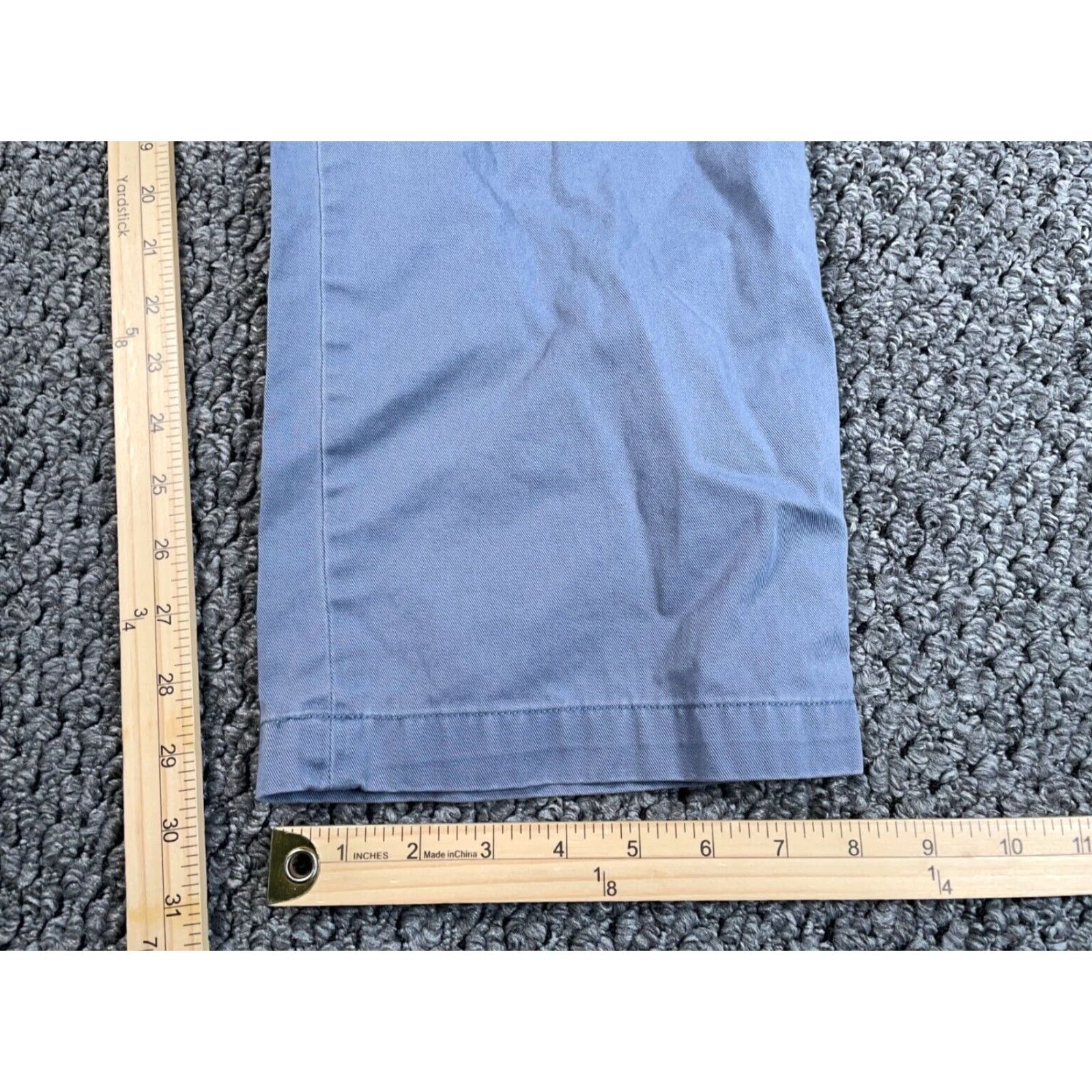 Polo Ralph Lauren VINTAGE Polo Ralph Lauren Chino Pants Men’s 36x30 Casual Cotton Mid-Rise Straight Leg Gray Size US M / EU 48-50 / 2 - 6 Thumbnail