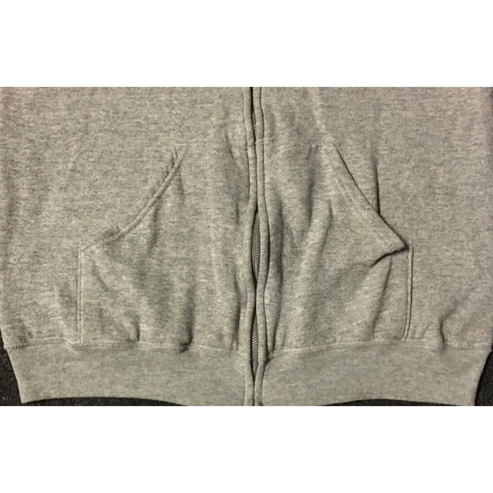 Vintage VINTAGE Surf Hoodie Shirt M Gray 80s Distressed Thermal Lined Zip USA Track Mockup Mens Size US M / EU 48-50 / 2 - 3 Thumbnail