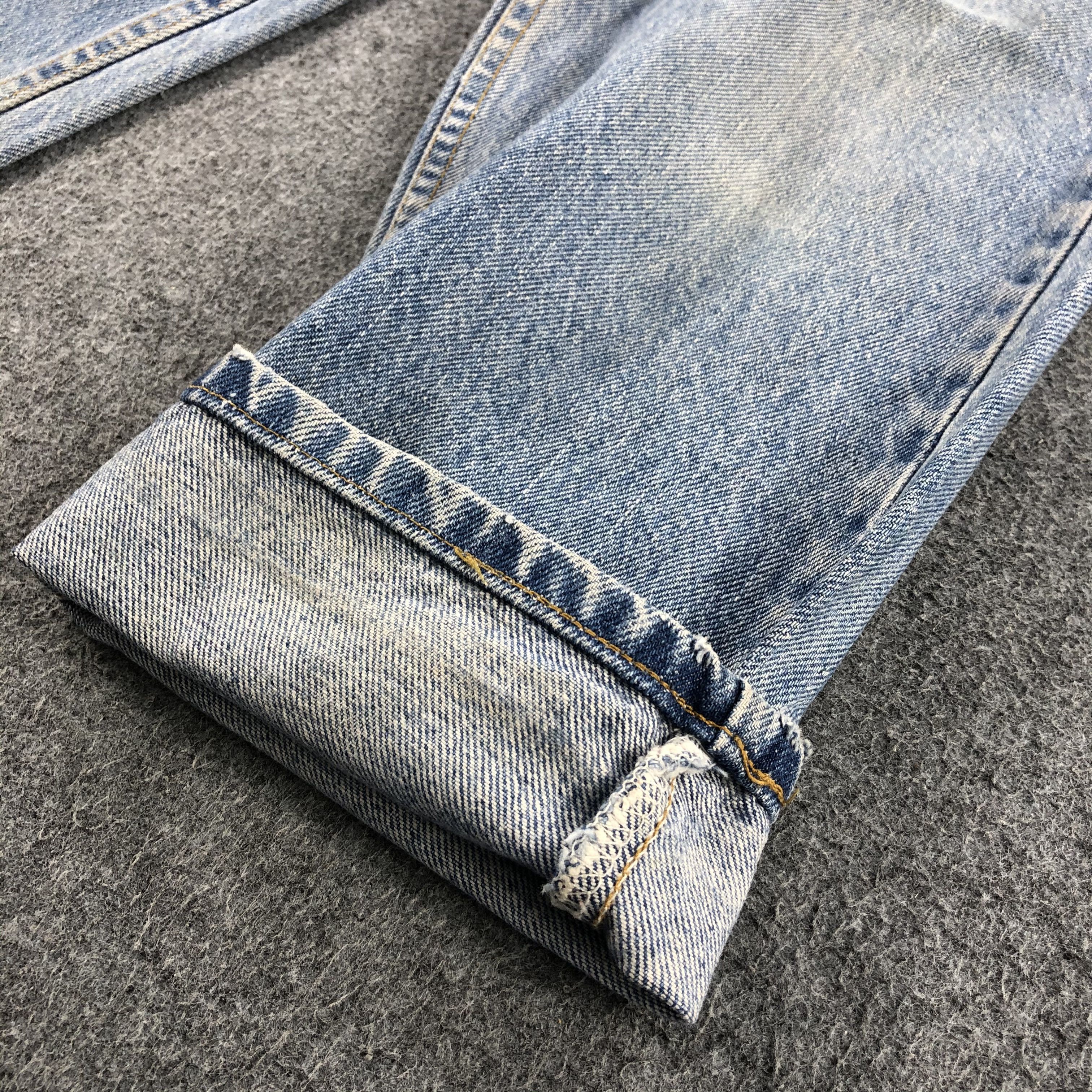 Levi's 80s Vintage Levis Jeans Stone Wash Denim 23 x 24 -J958 Size US 26 / EU 42 - 7 Thumbnail
