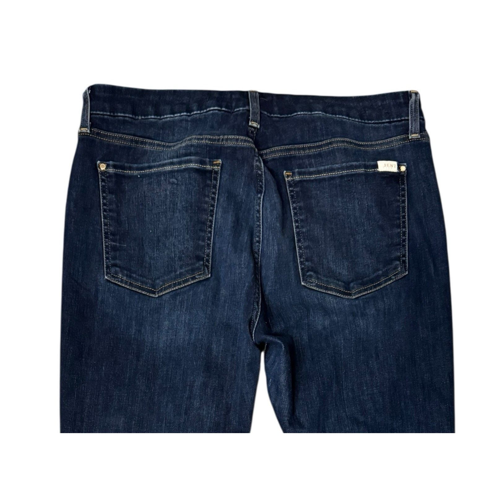 7 For All Mankind JEN7 By 7 For All Mankind Legging Ankle Jeans Dark Wash Size 36" / US 14 / IT 50 - 5 Thumbnail