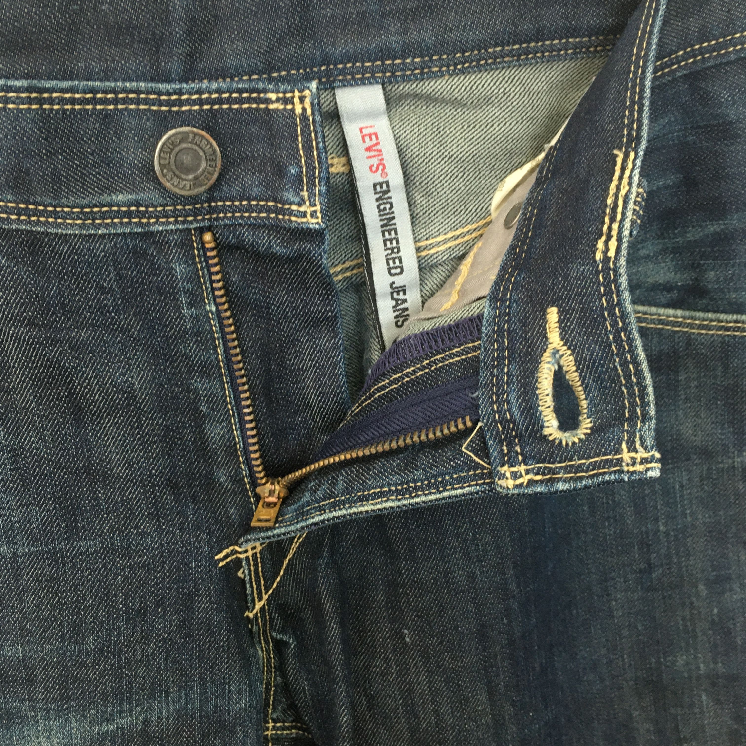 Levi's Size 30x32 Vintage 1999 Levis Engineered Tight Jeans S1742 Size US 30 / EU 46 - 7 Thumbnail