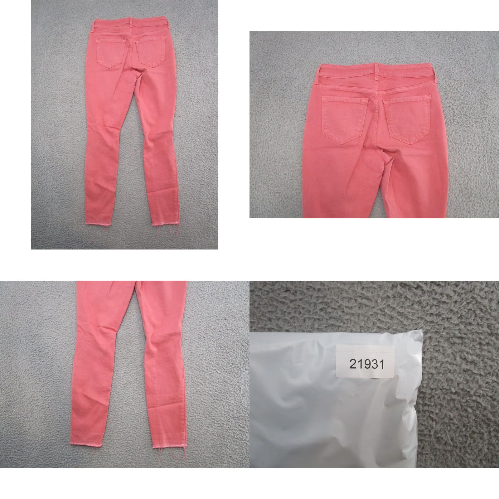 Old Navy VINTAGE Old Navy Rockstar Distressed Pink Denim Jeans Women 2 Reg Stretch Denim Jeans Pink Women Size 2 Distressed Ankle Stretch Size 26" / US 2 / IT 38 - 9 Thumbnail
