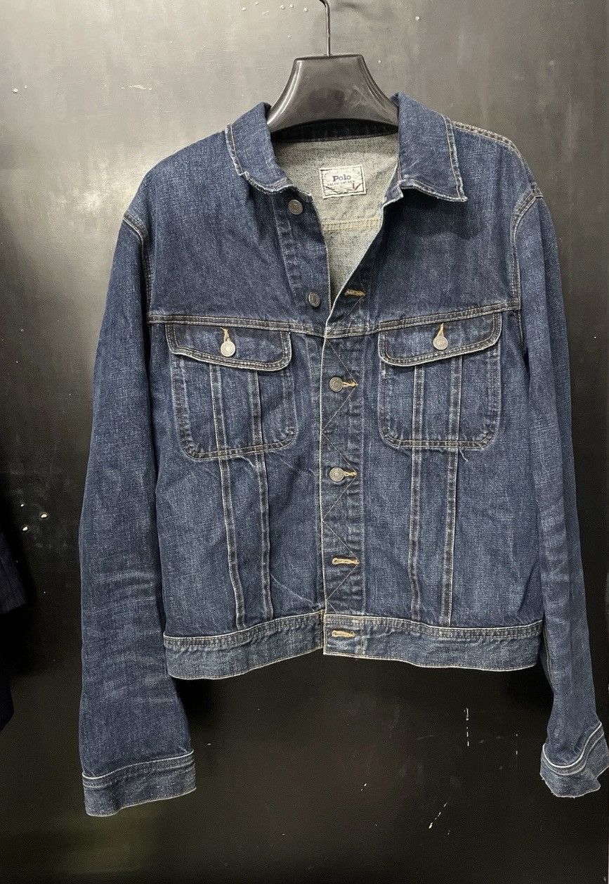Polo Ralph Lauren Authentic Dungarees Denim Jacket Blue