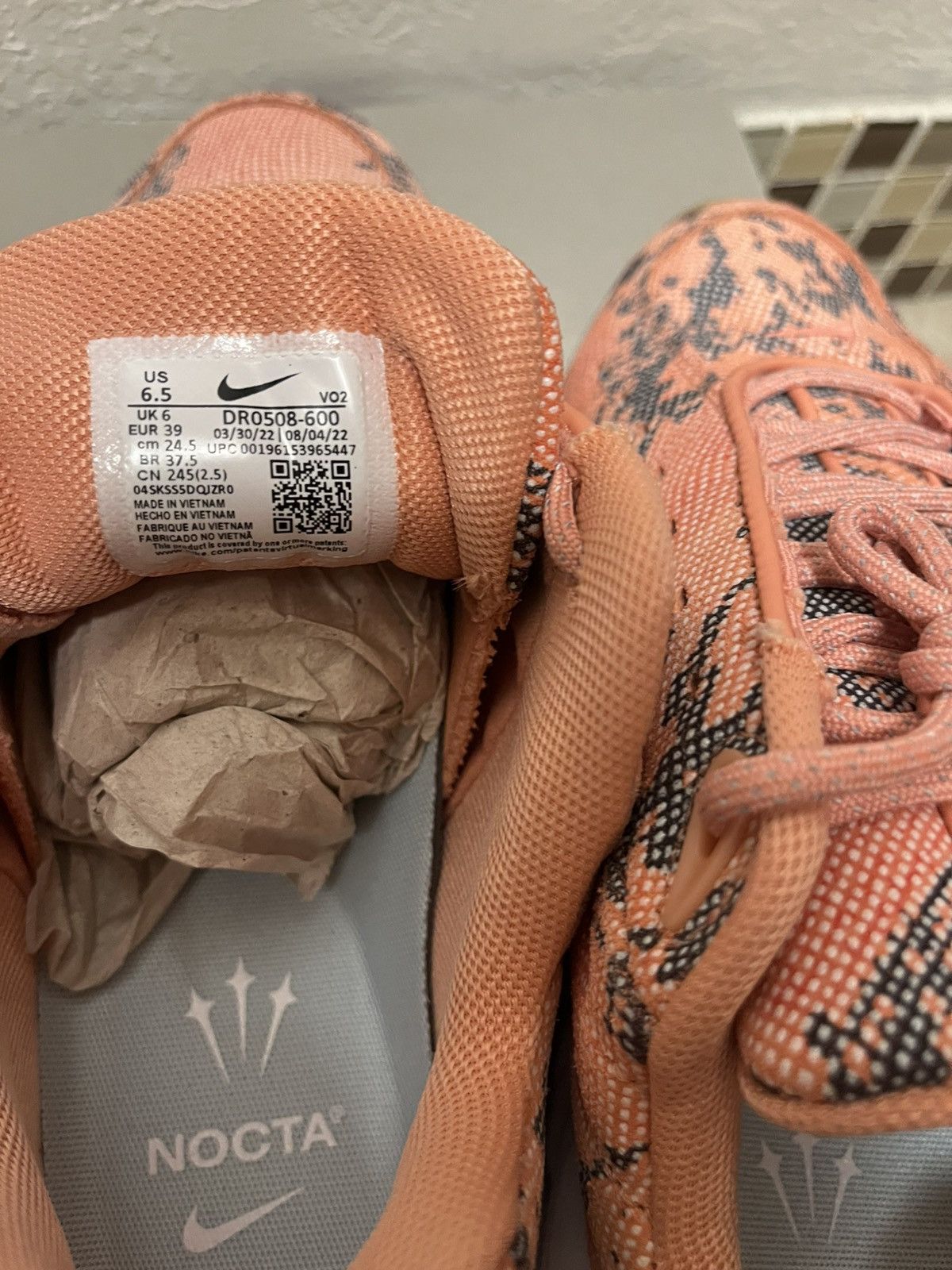 NOCTA × Nike Nike Nocta Hot Step Pink Quartz Size US 6.5 / EU 39-40 - 6 Thumbnail