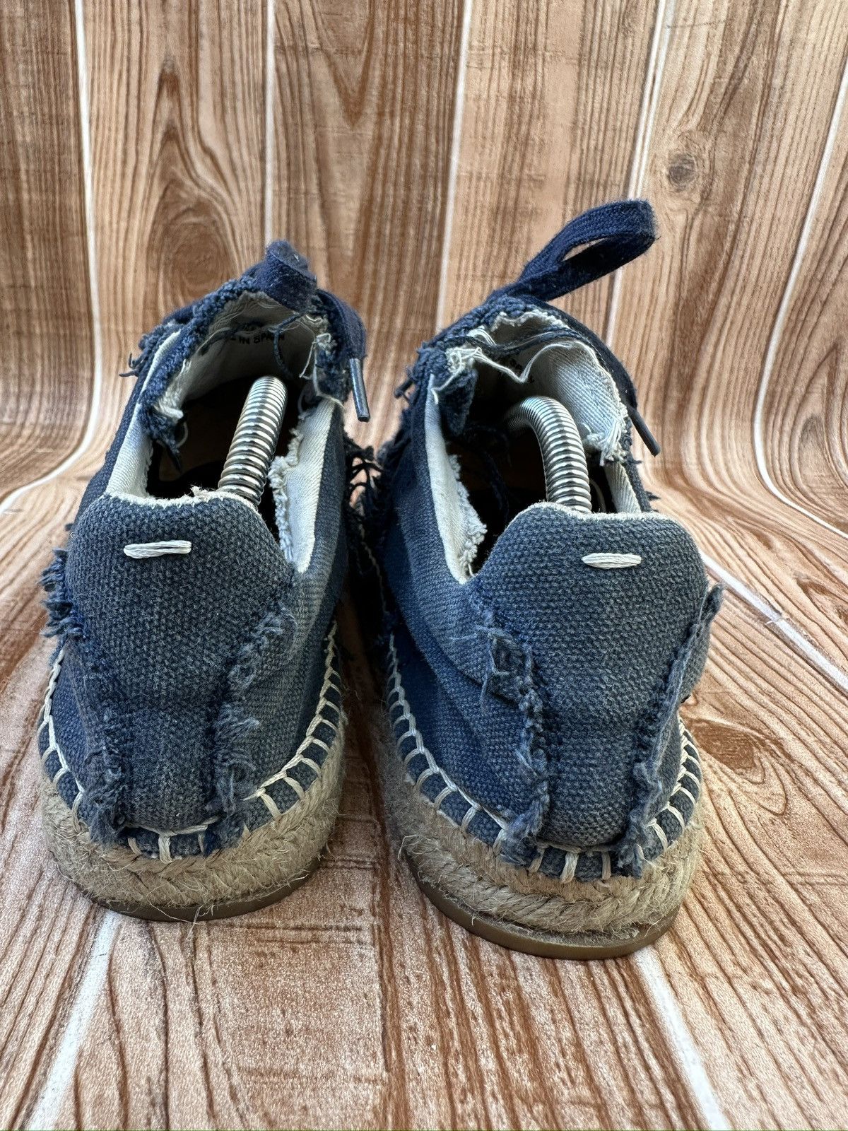 Maison Margiela Maison Margiela Women’s Espadrille Gats Blue Sneakers Size US 9 / IT 39 - 14 Thumbnail