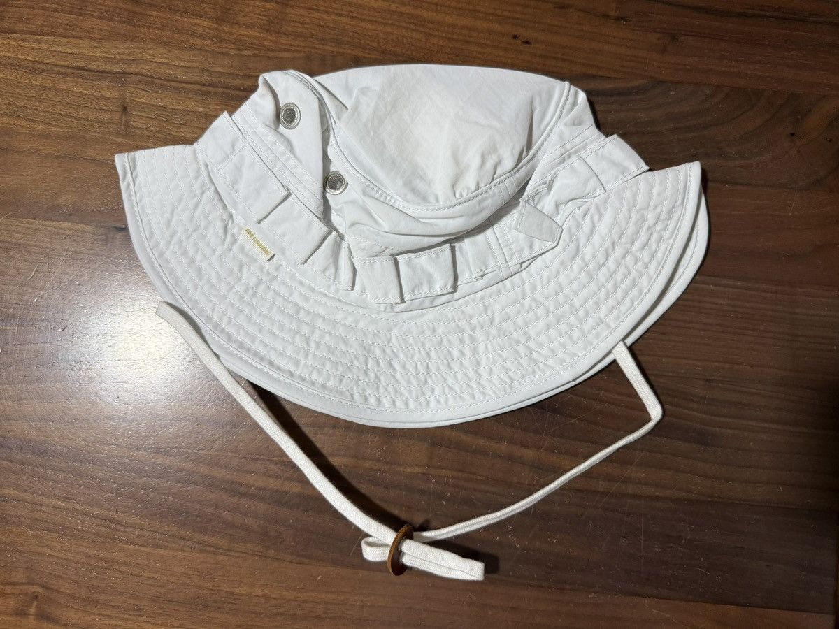 Aime Leon Dore Aime Leon Dore Core Nylon Bucket Boonie Hat White L/XL Size ONE SIZE - 4 Thumbnail