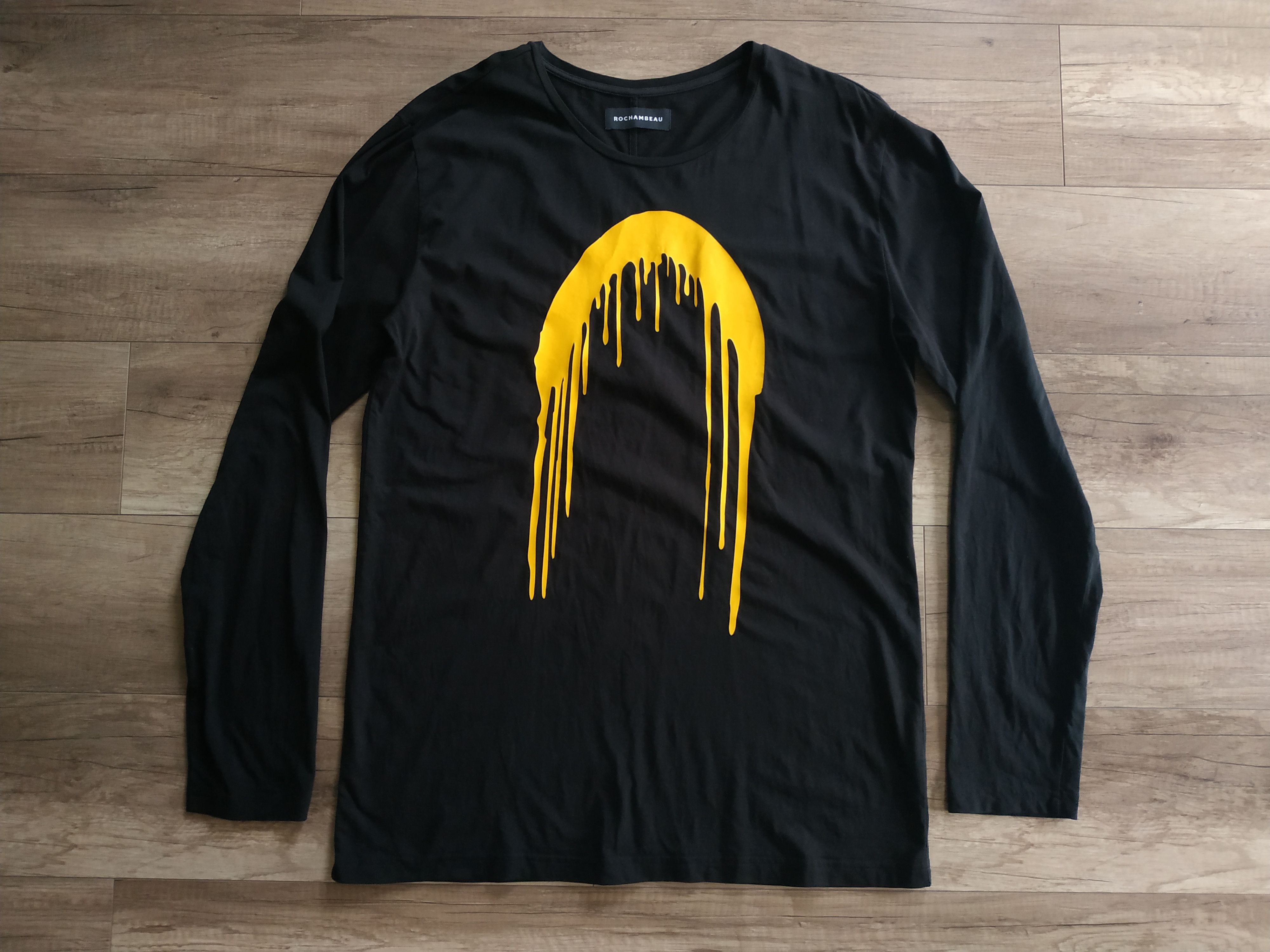 ROCHAMBEAU Abstract Print Oversize Long Sleeve/T-shirt s.XL