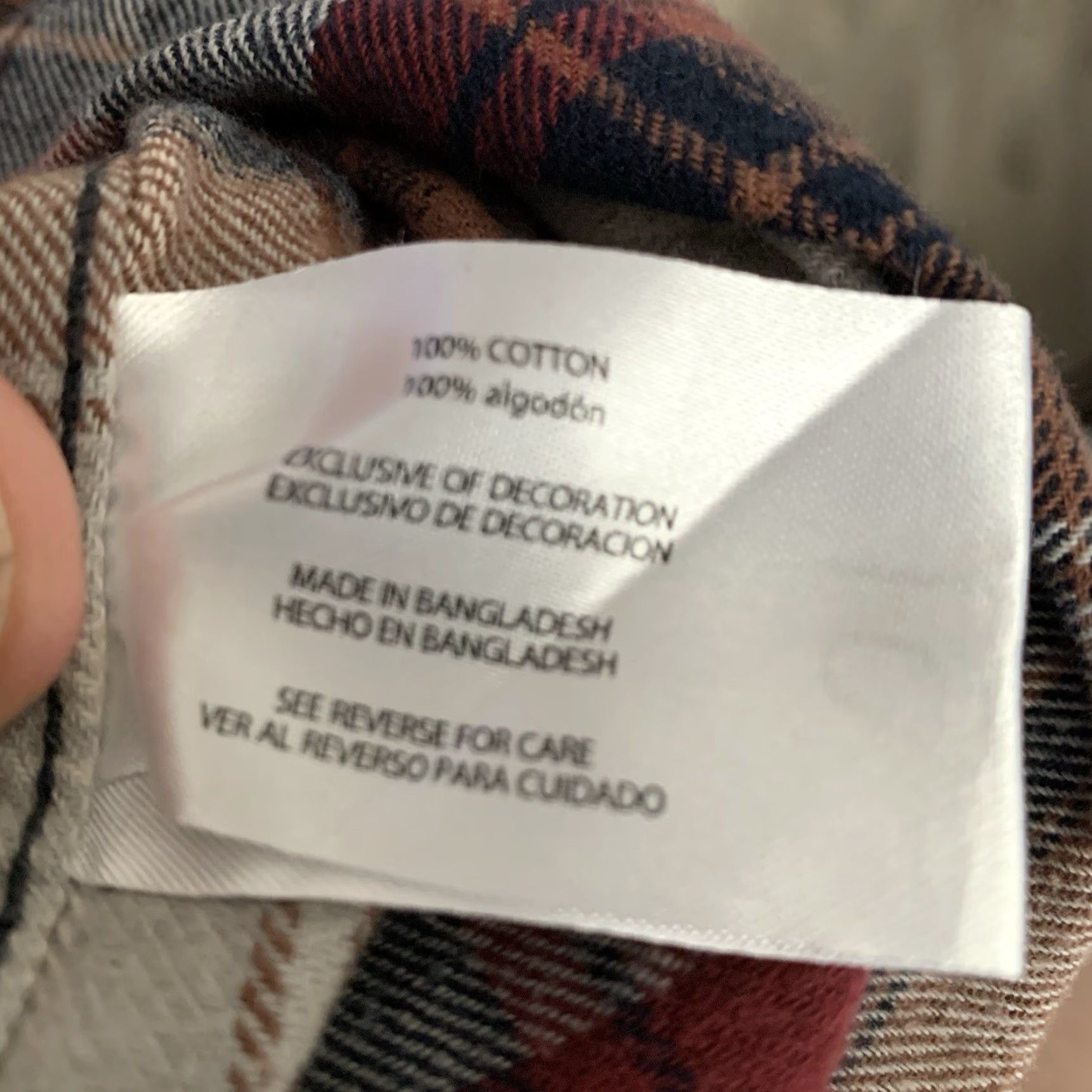 Eddie Bauer Eddie Bauer Flannel Shirt Mens XL Gray Red Plaid 100% Cotton Relaxed Fit Button-Up Size US XL / EU 56 / 4 - 4 Thumbnail