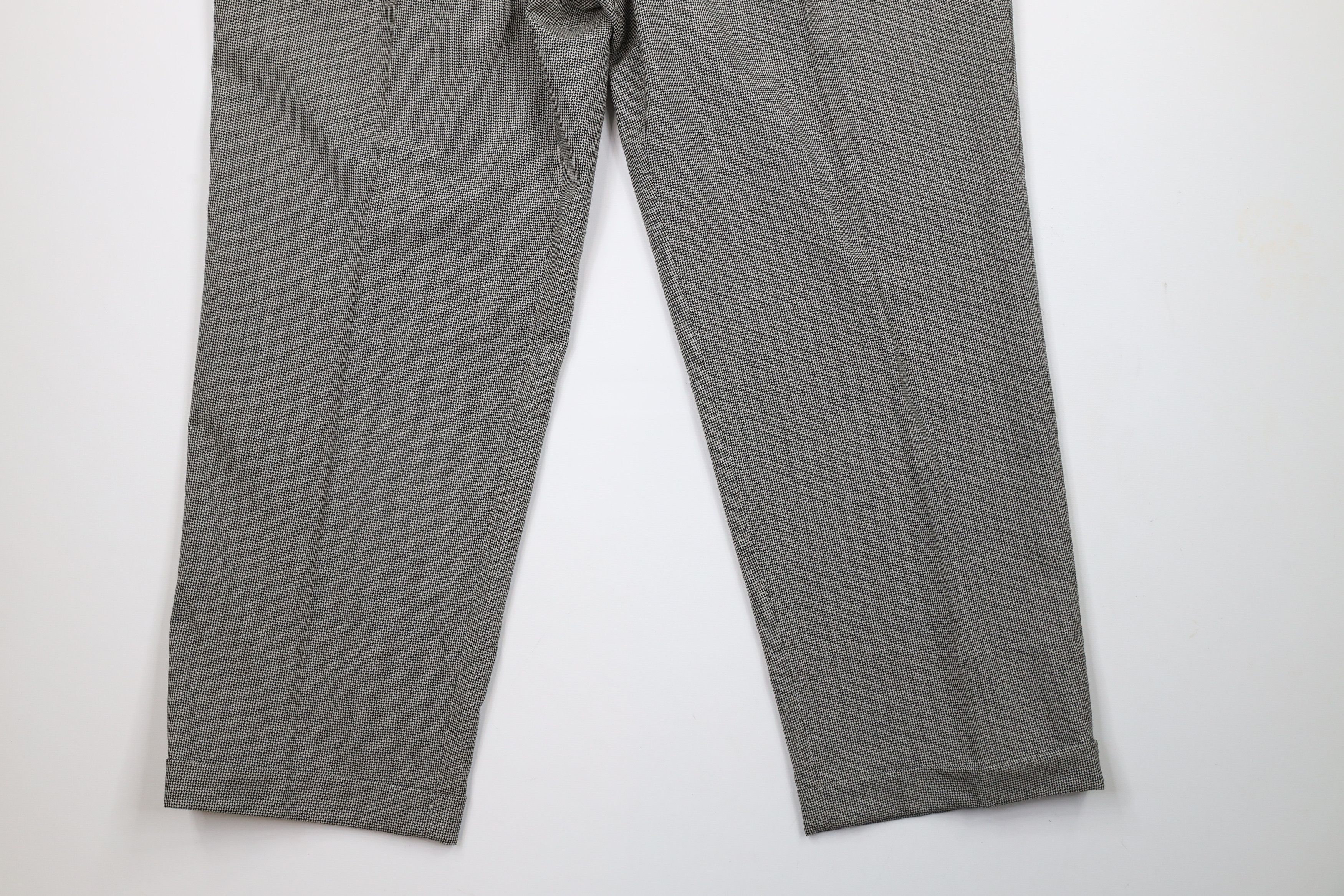 Ralph Lauren × Vintage Vintage 90s Chaps Ralph Lauren Wool Houndstooth Pants Size US 40 / EU 56 - 4 Thumbnail