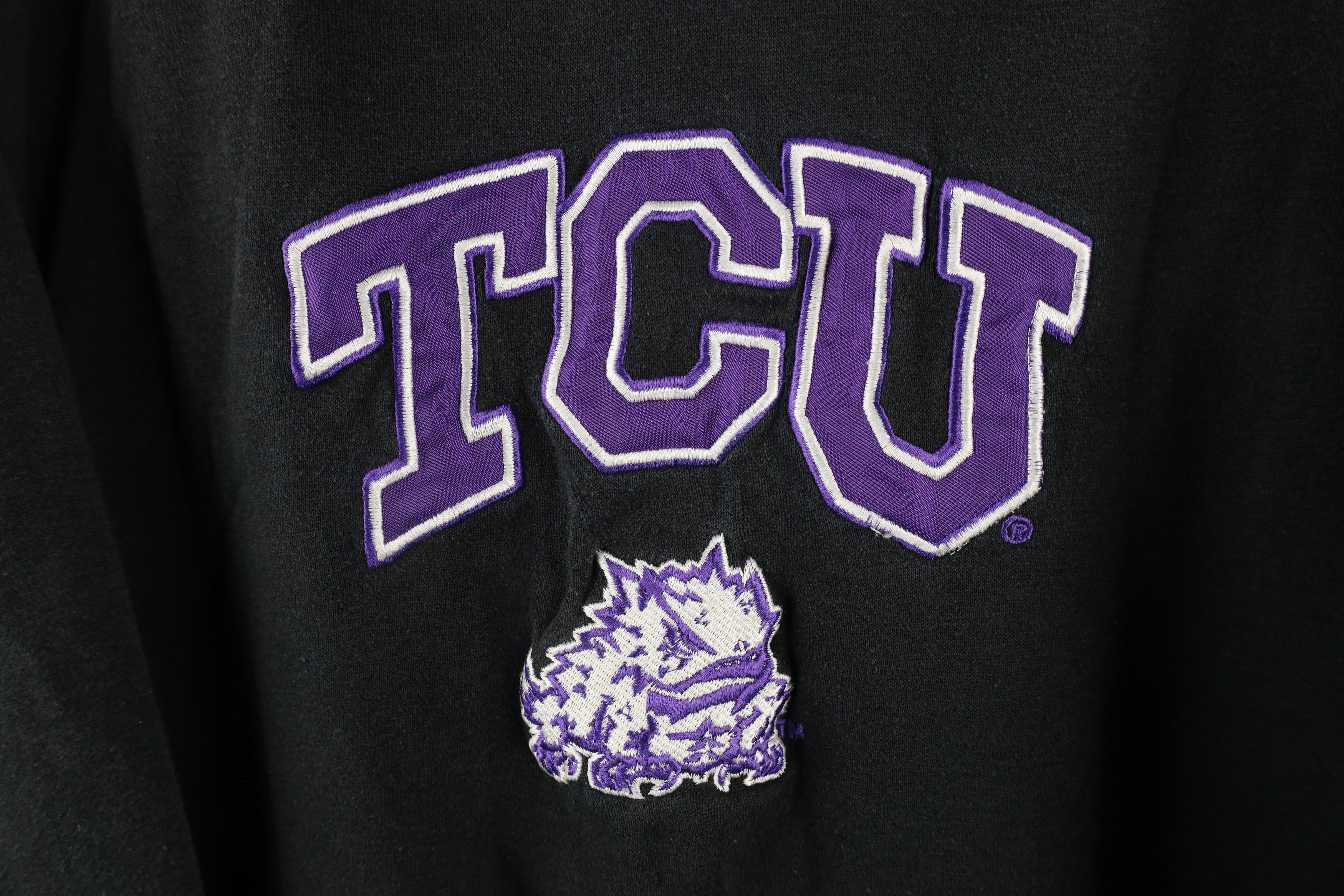 Vintage Vintage Texas Christian University TCU Horned Frogs Hoodie Size ONE SIZE - 5 Thumbnail